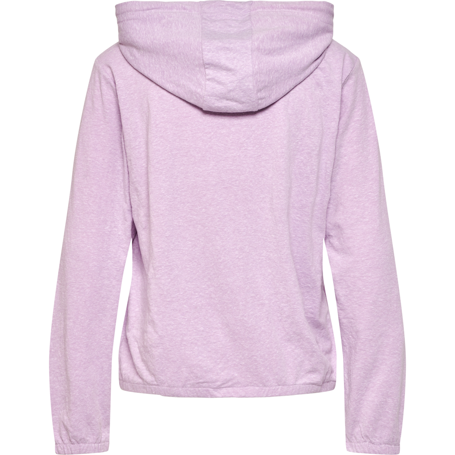 hmlZANDRA HOODIE, PASTEL LILAC MELANGE, packshot