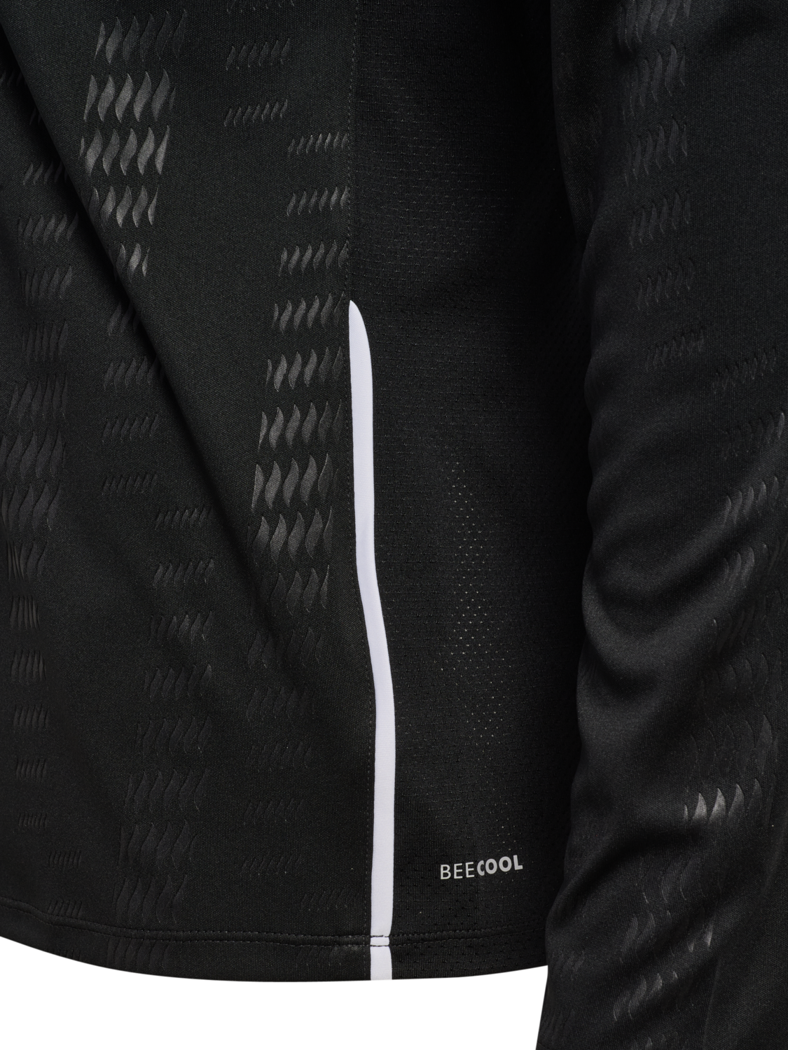 hmlREFEREE JERSEY L/S, BLACK, packshot