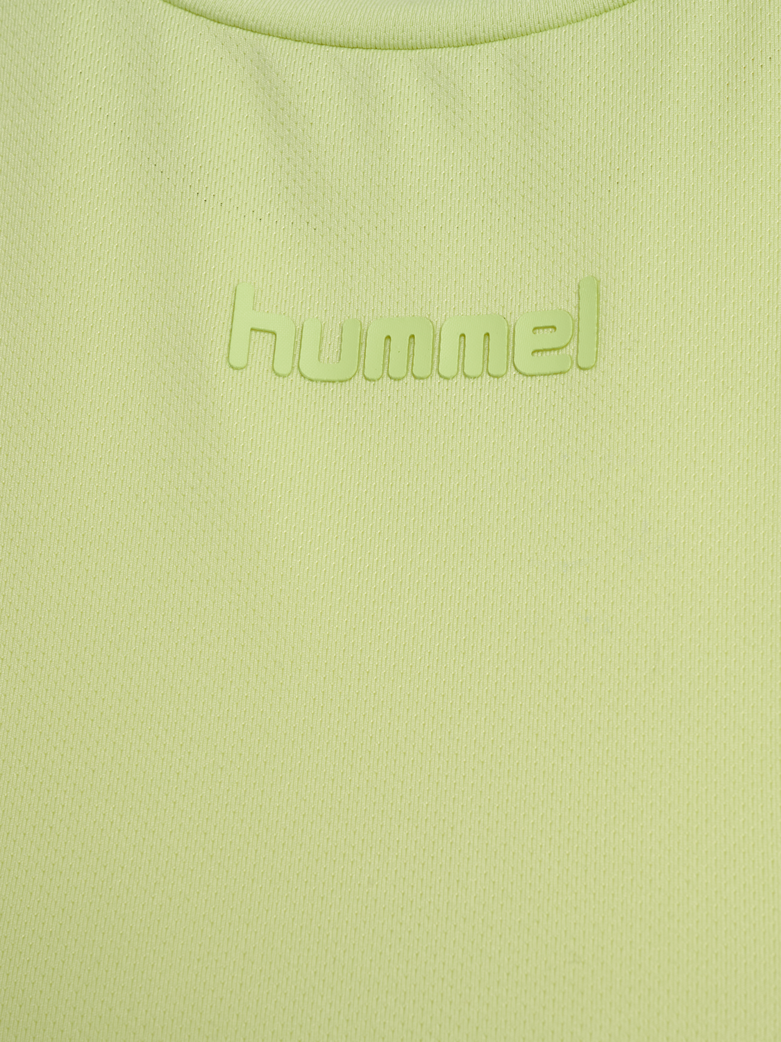 hmlVANJA TECH TOP, SHADOW LIME, packshot