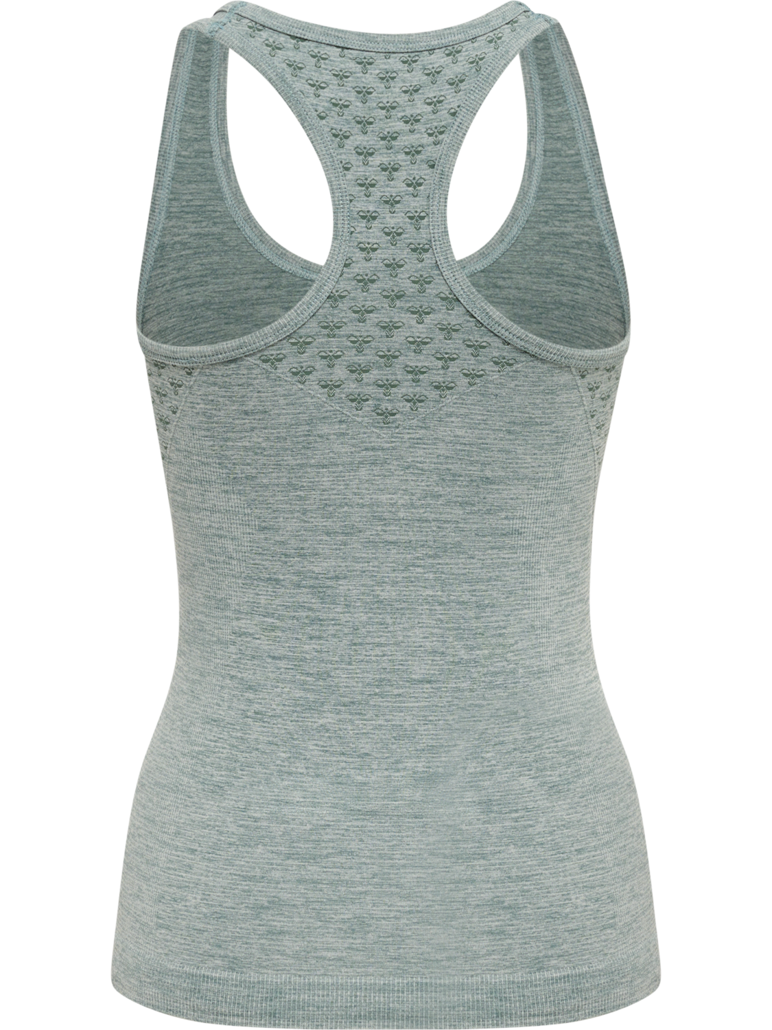 hmlCI SEAMLESS TOP, NORTH ATLANTIC MELANGE, packshot