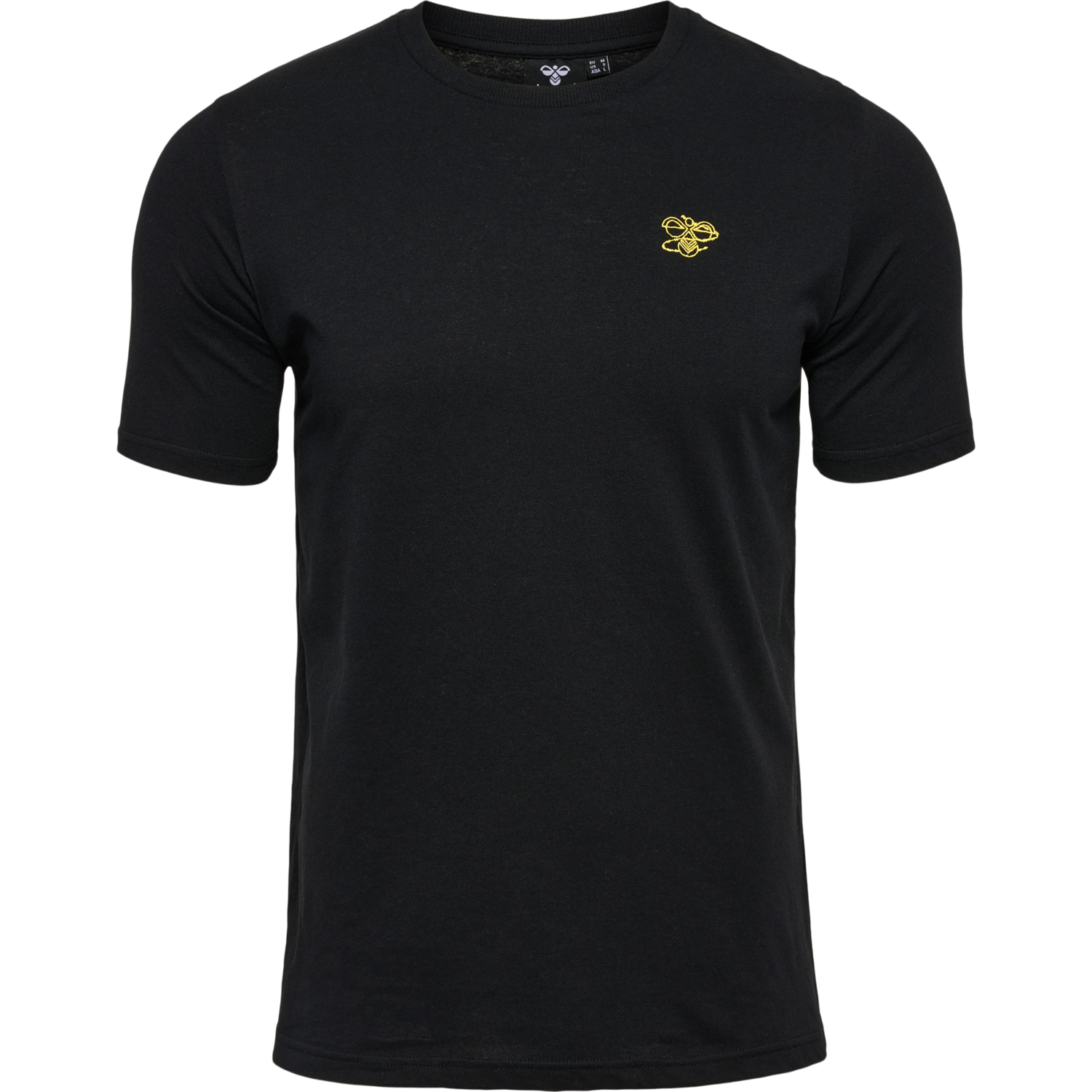 hmlAMNESTY LABEL T-SHIRT, BLACK, packshot