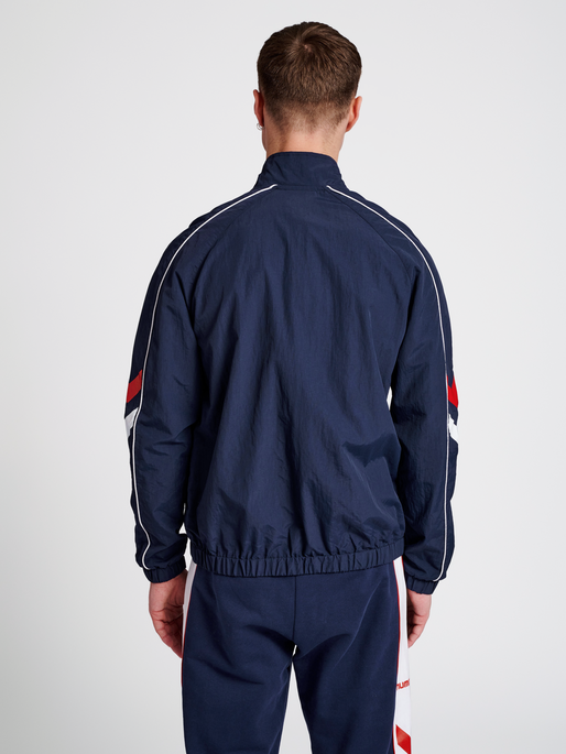 hmlIC BELVILLE WOV. HALF ZIP JACKET, PEACOAT, model