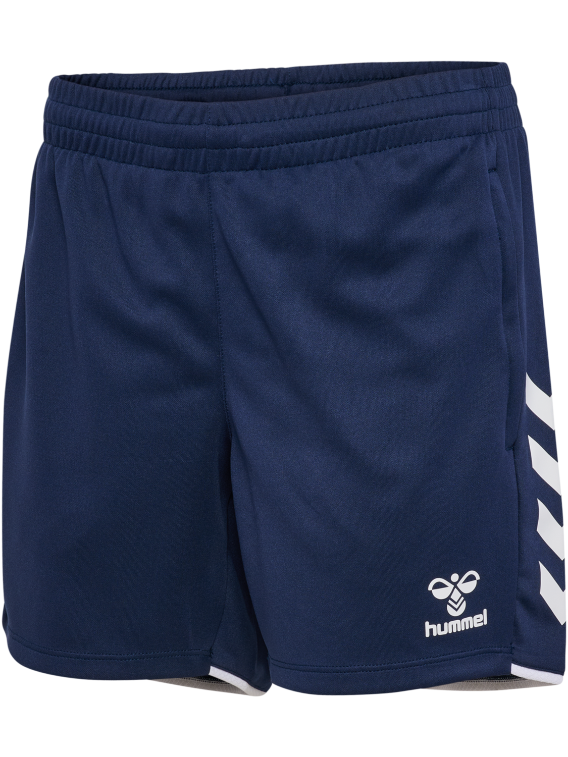 hmlCORE 2.0 TRAINING SHORTS WOMAN, MARINE/WHITE, packshot