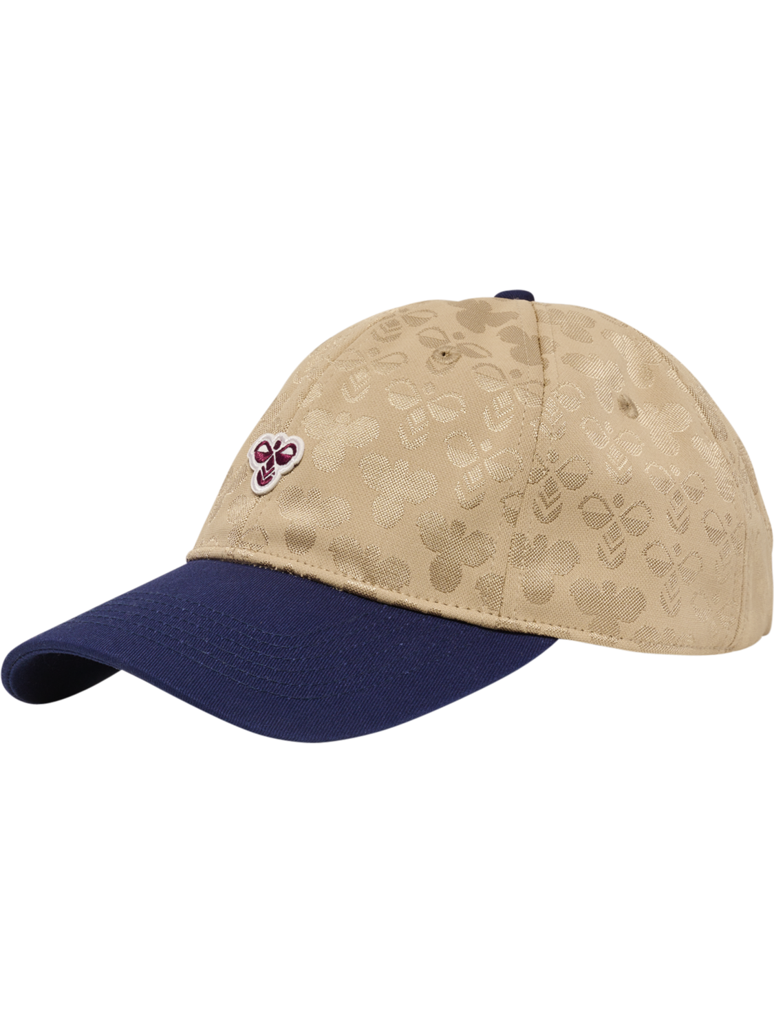 hmlBASEBALL CAP BEE AOP, CORNSTALK, packshot