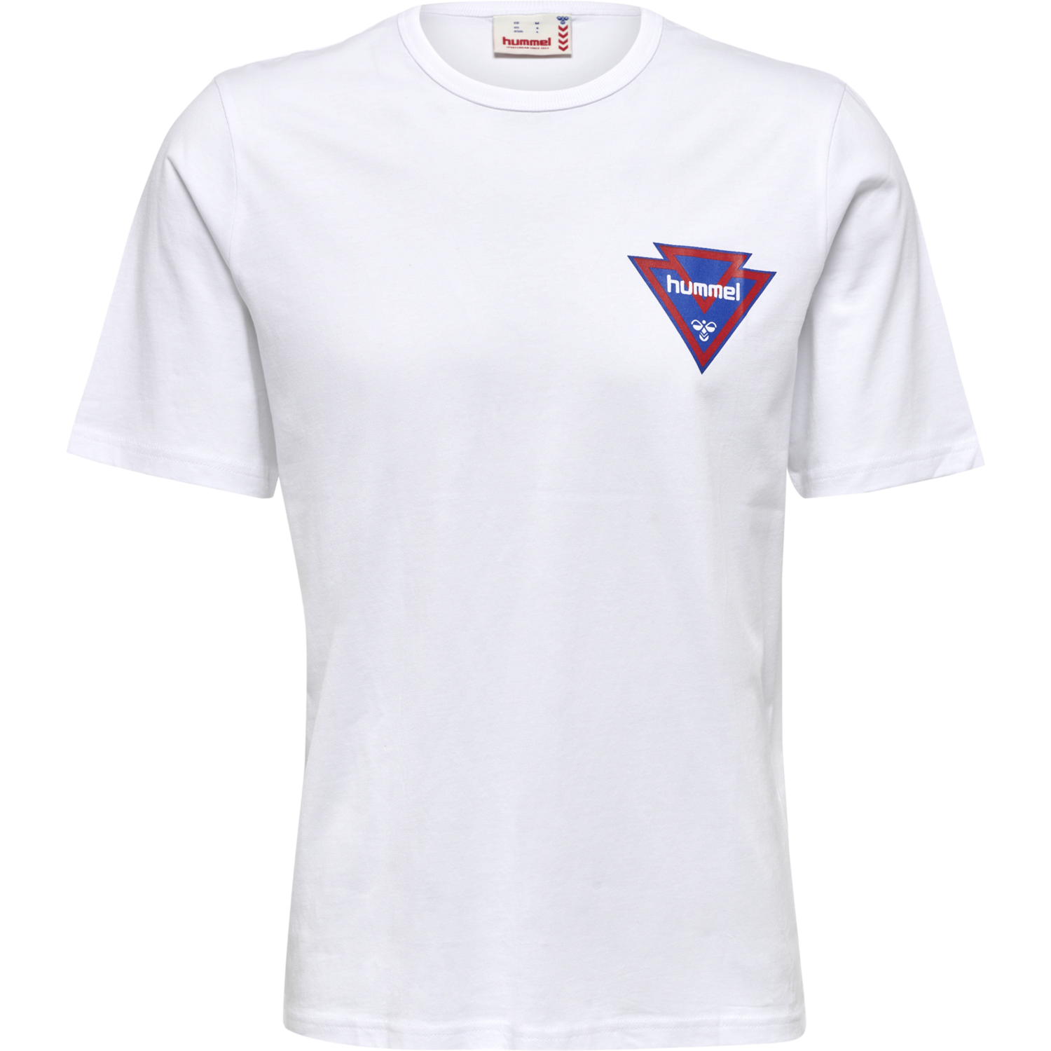 hmlIC POWEL T-SHIRT, WHITE/RED, packshot
