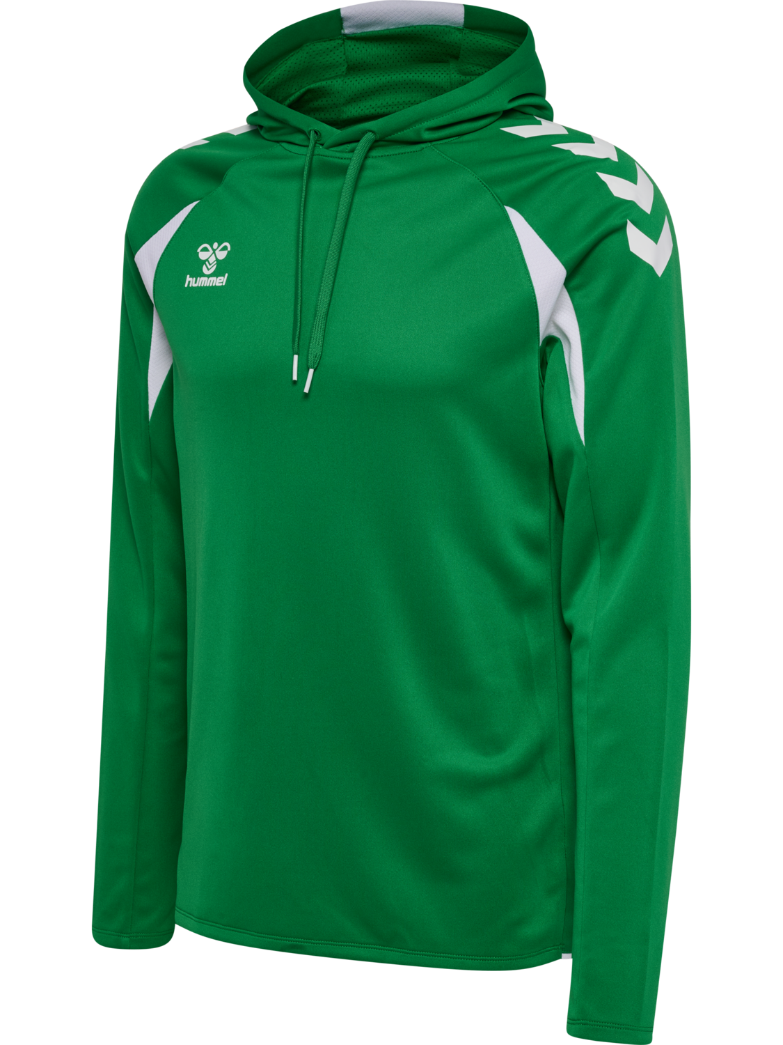 hmlCORE 2.0 HOODIE, JELLY BEAN/WHITE, packshot