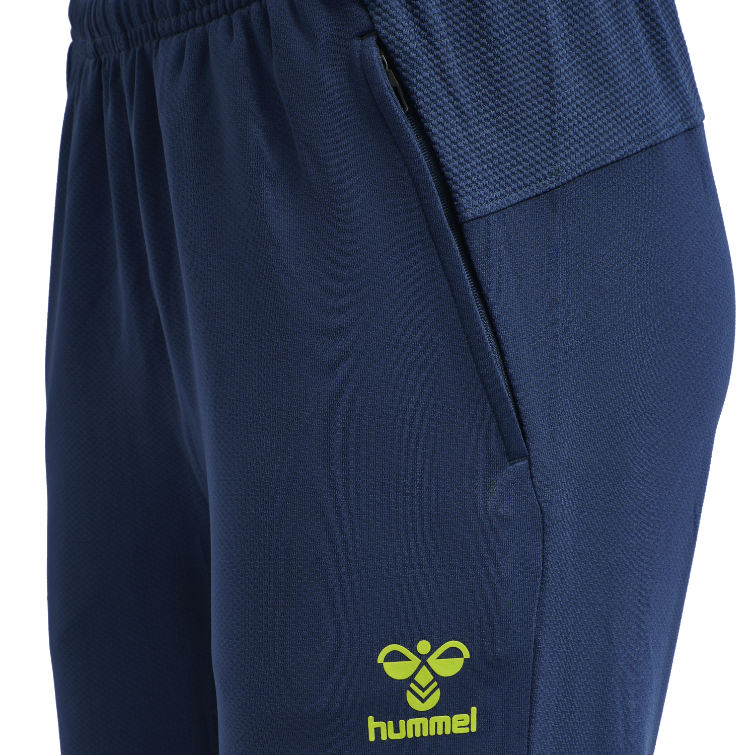 hmlLEAD WOMEN POLY PANTS, DARK DENIM, packshot