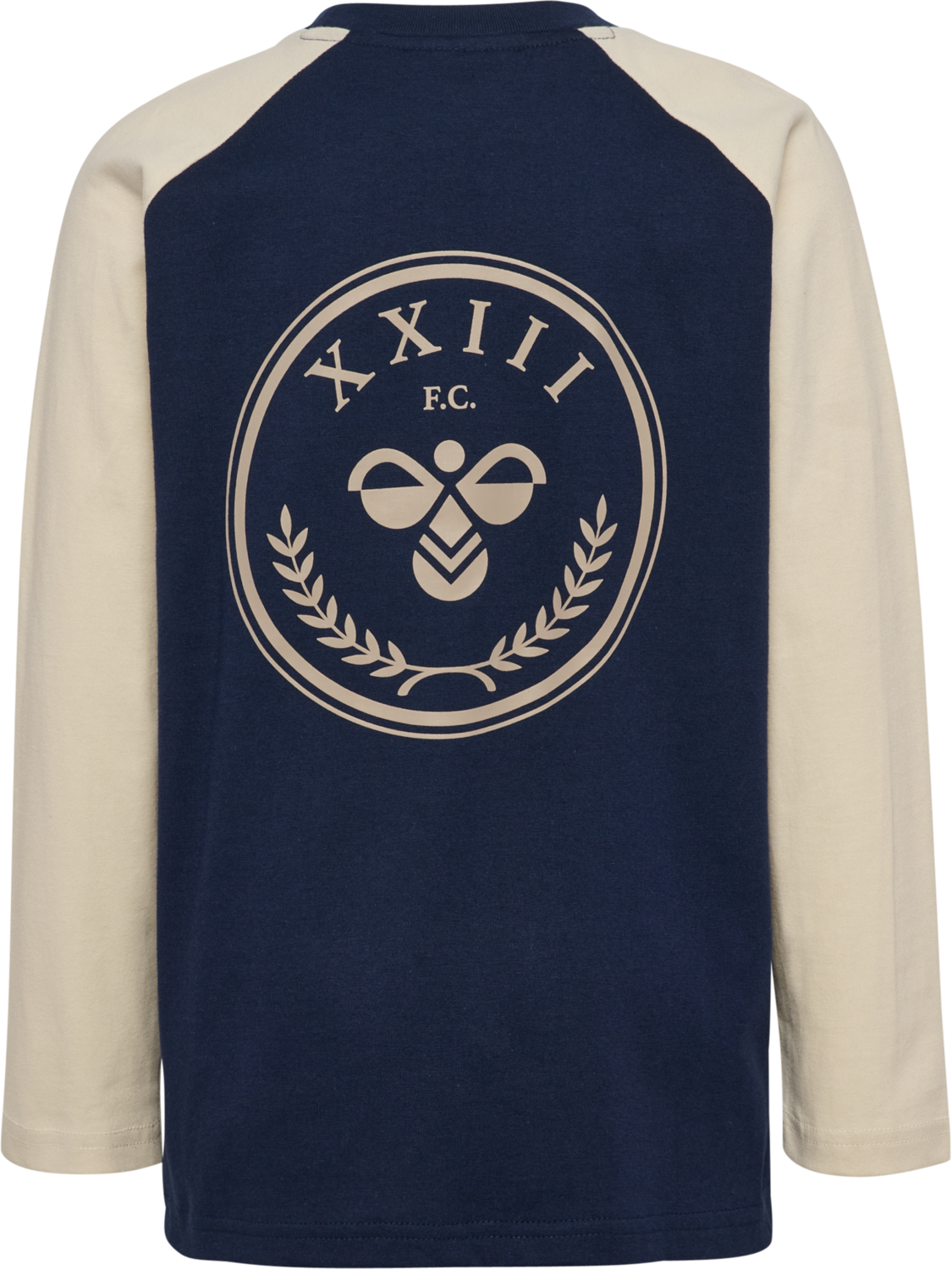 hmlJR LOOSE GRAPHIC T-SHIRT L/S, DRESS BLUES, packshot
