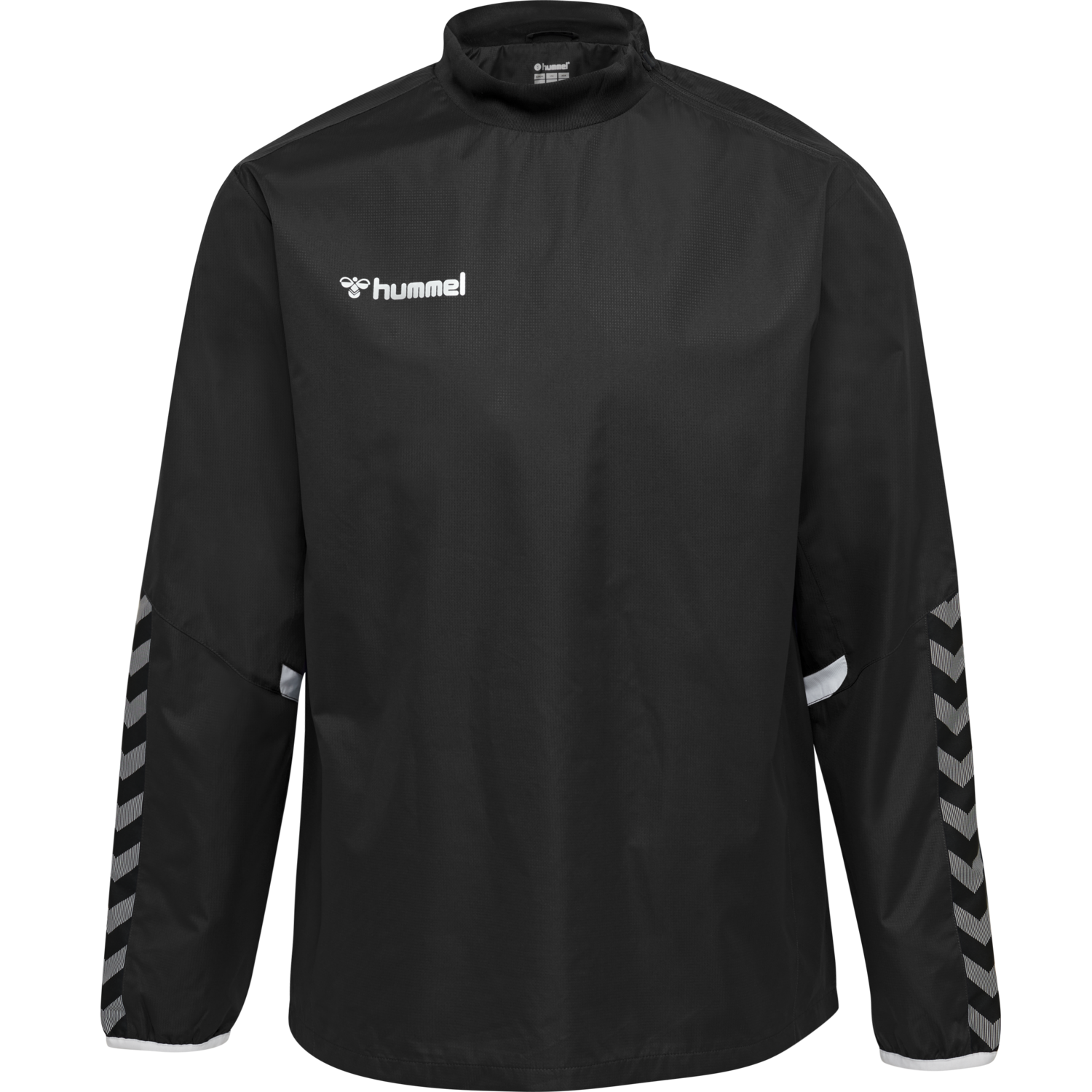 hmlAUTHENTIC WIND BREAKER, BLACK/WHITE, packshot