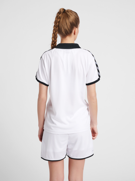 hmlAUTHENTIC WOMAN FUNCTIONAL POLO, WHITE, model