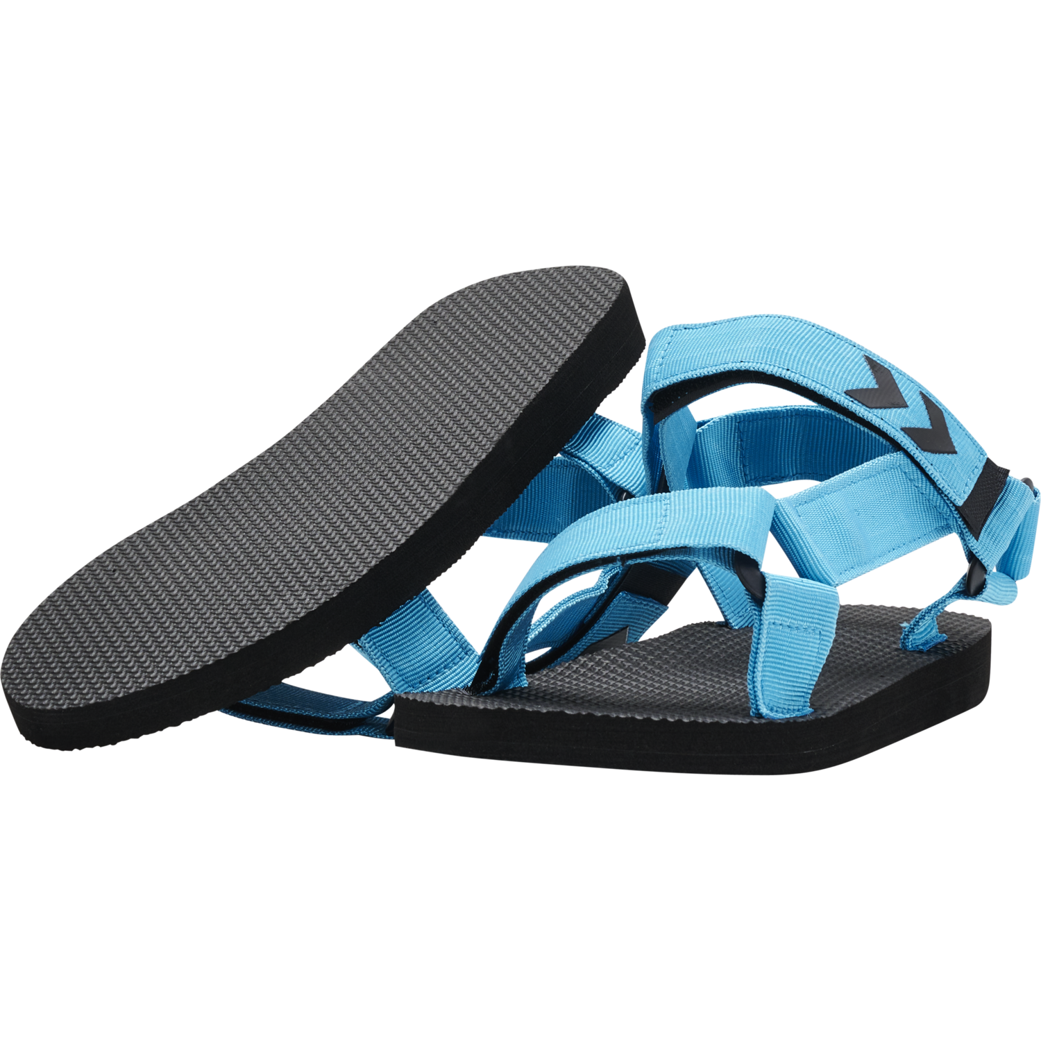 STRAP SANDAL, SCUBA BLUE, packshot
