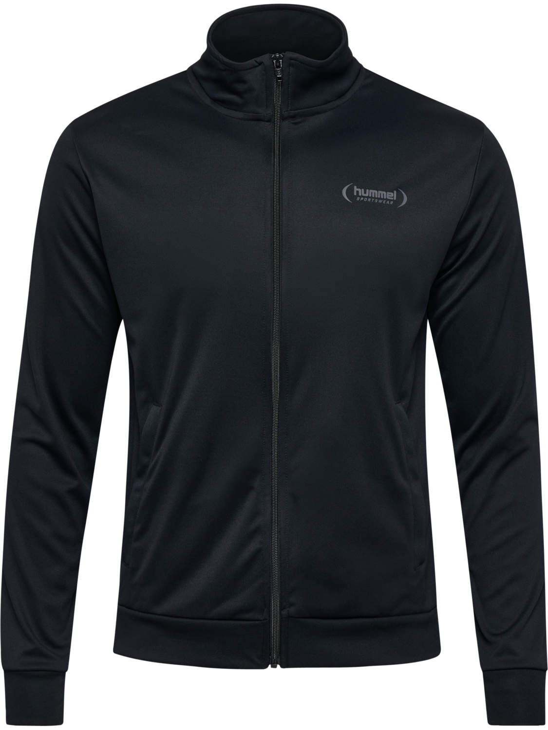 hmlFELIX  POLY TRACKSUIT SET, BLACK, packshot