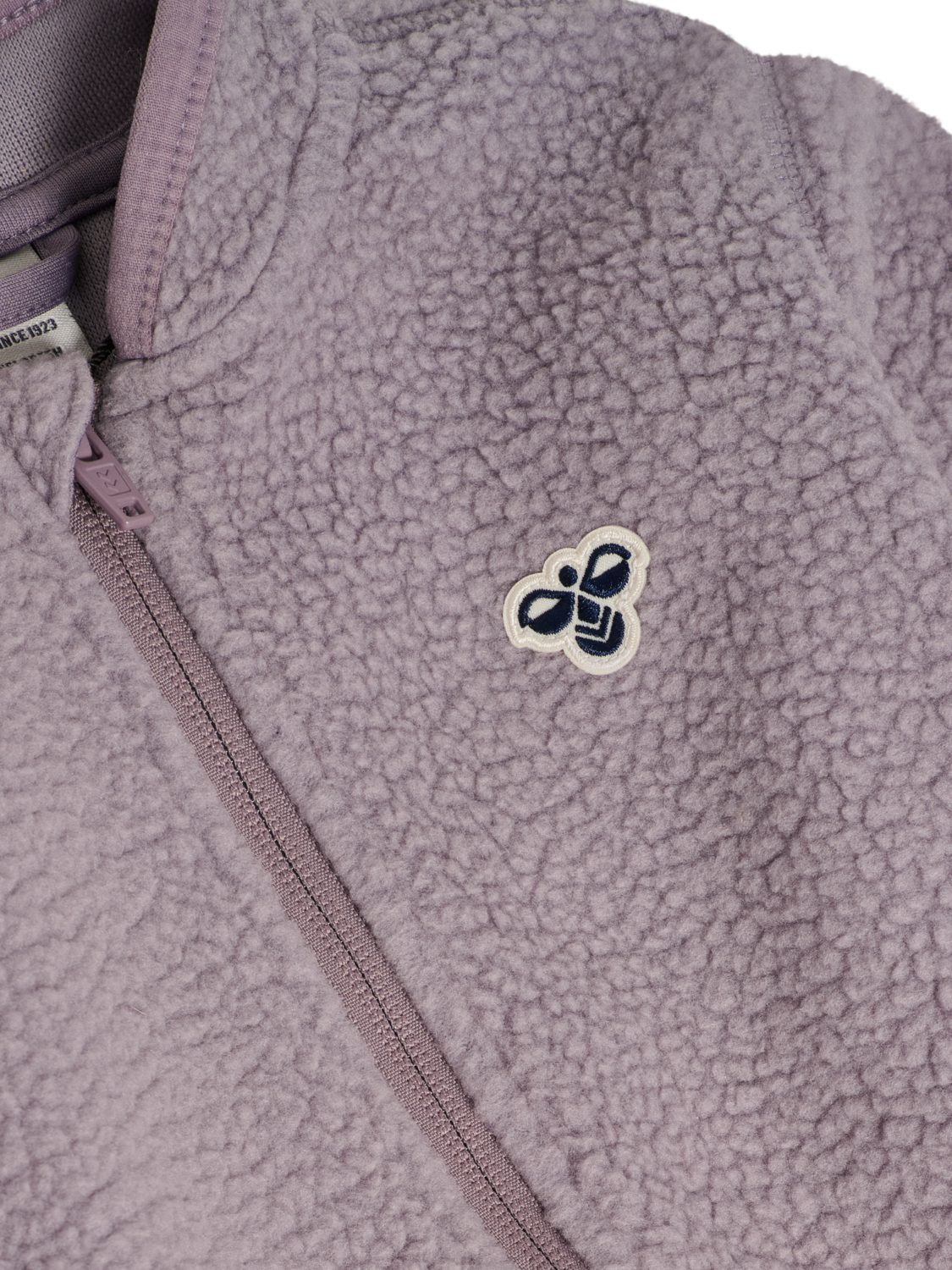 hmlMINI ATLAS FLEECE ZIP JACKET, GRAY RIDGE, packshot