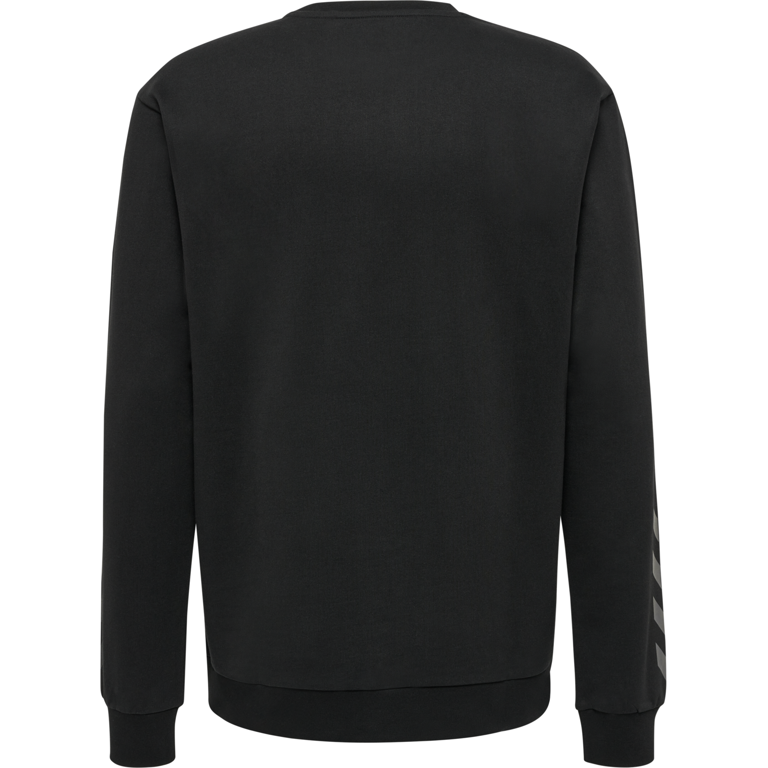 hmlOFFGRID COTTON SWEATSHIRT, JET BLACK/FORGED IRON, packshot
