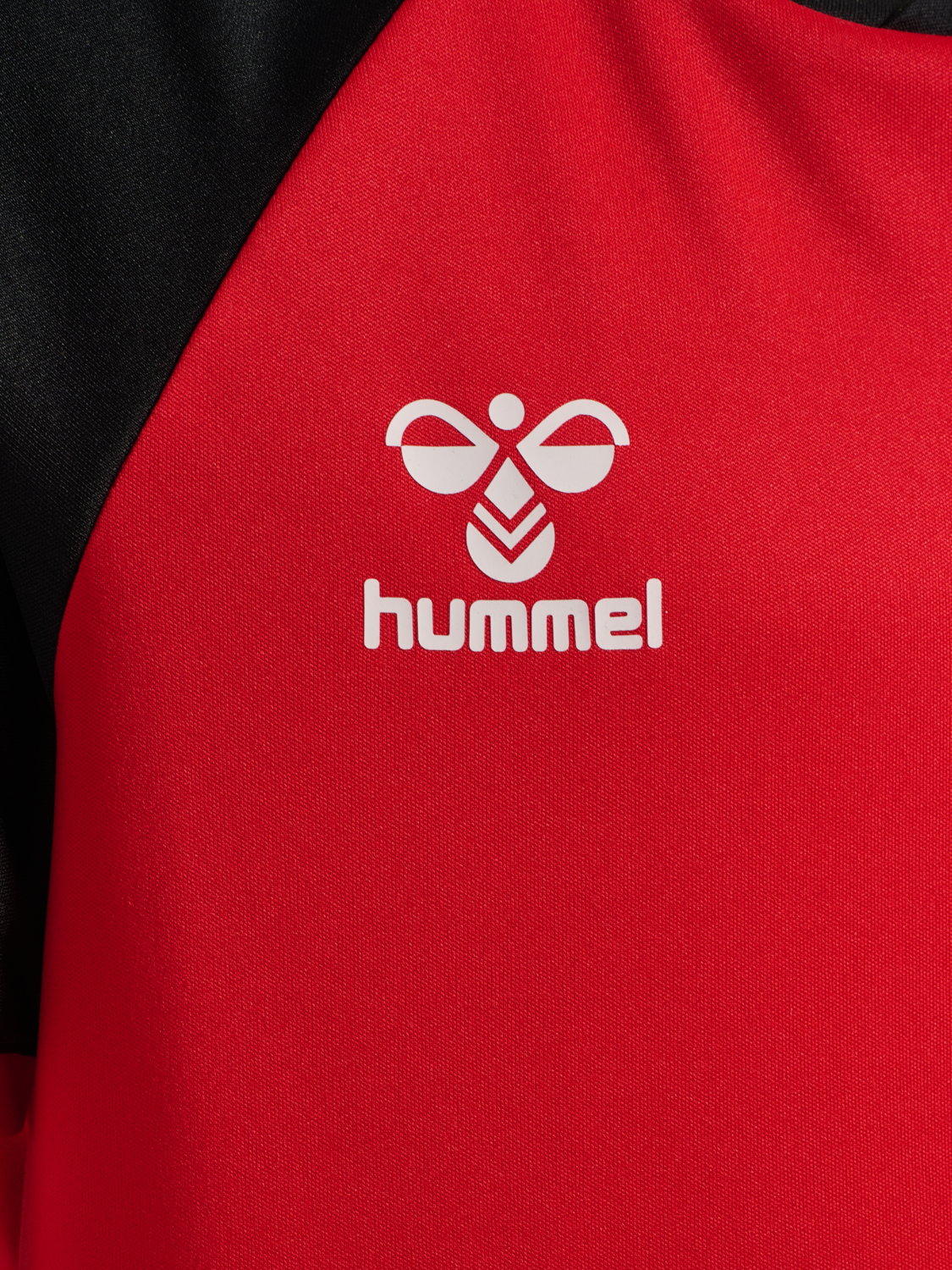 hmlMATCH LEAGUE JERSEY S/S KIDS, TRUE RED/BLACK, packshot