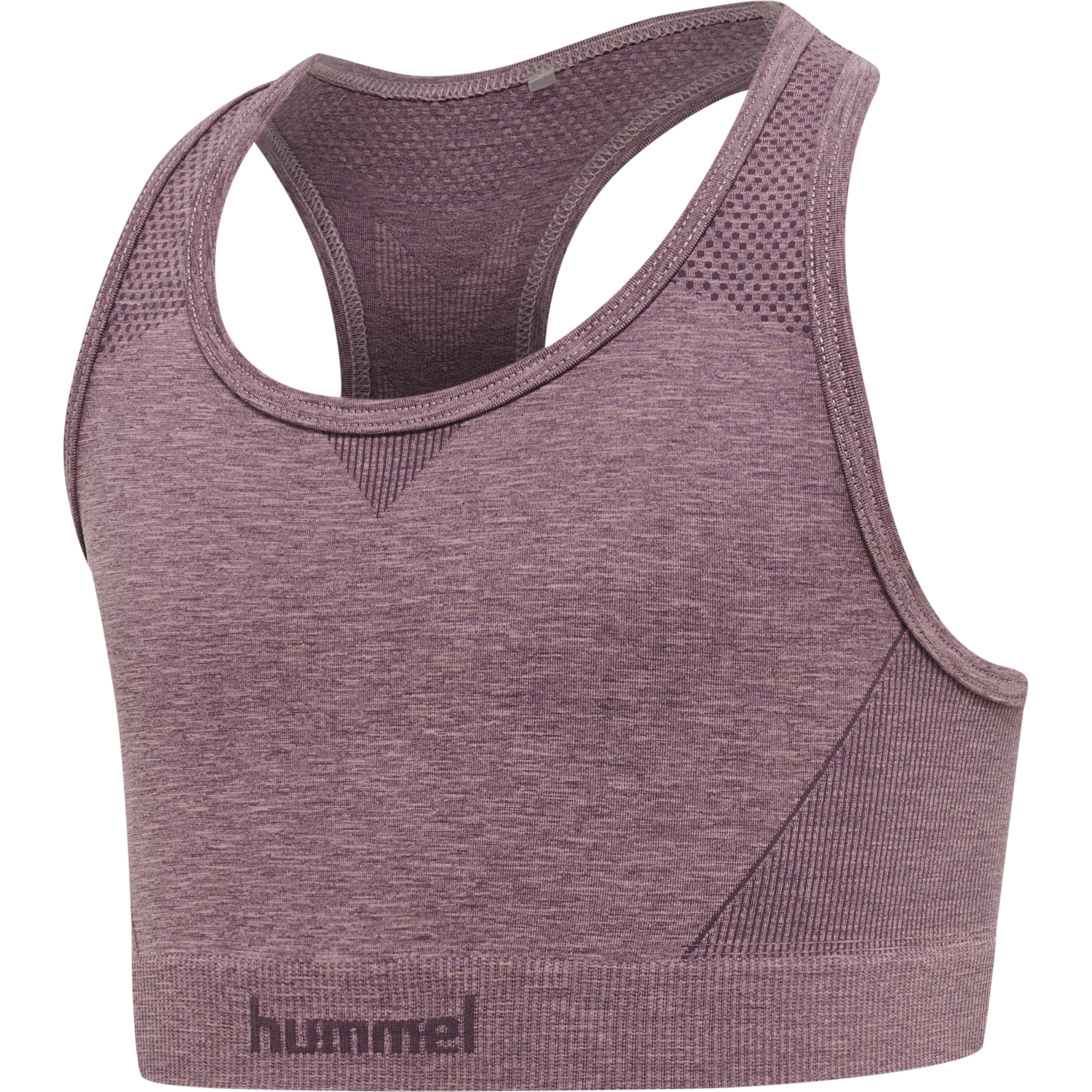 hmlAVA SEAMLESS SPORTS TOP, HEATHER ROSE, packshot