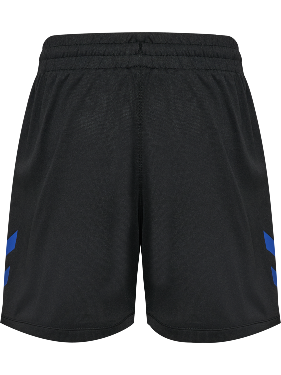 hmlBLAZE CLUB 26 POLY SHORTS KIDS, BLACK/BLUE, packshot