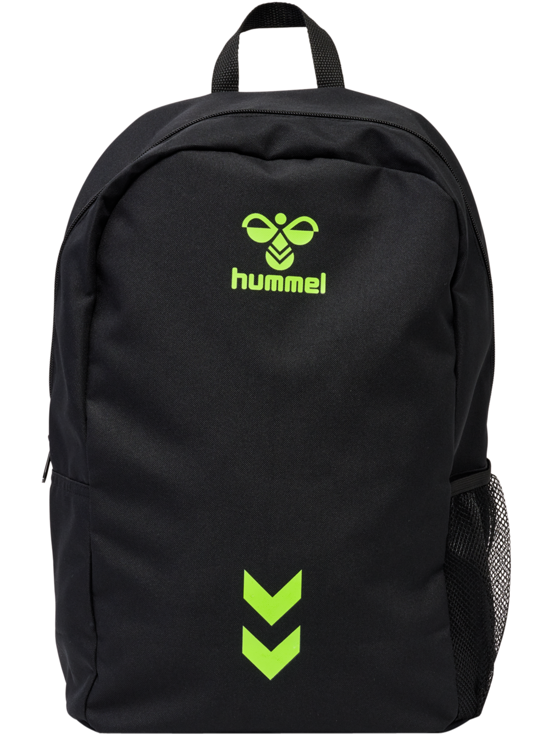 hmlESSENTIAL BACK PACK NEON, BLACK/GREEN GECKO, packshot