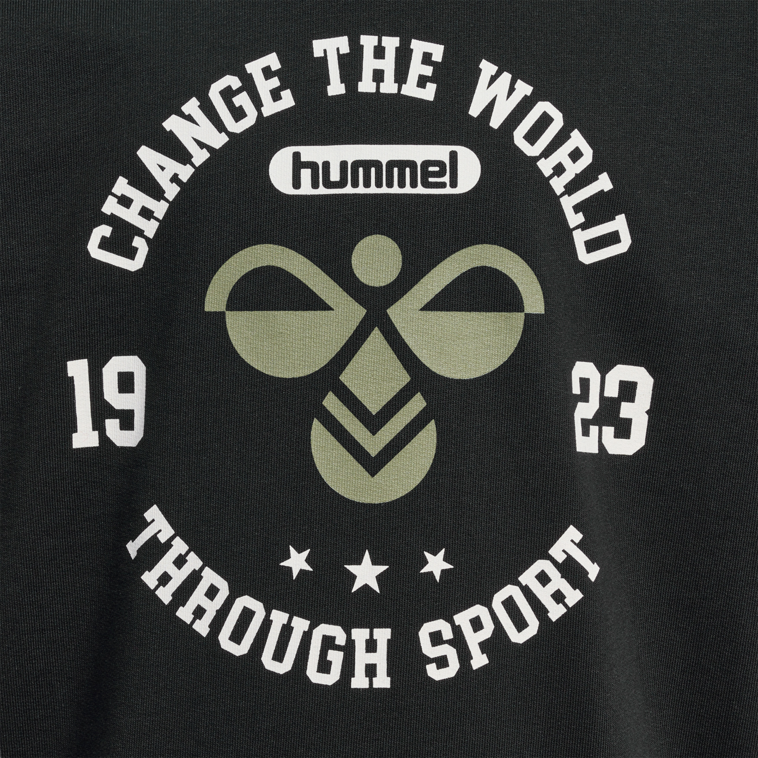 hmlNOAM SWEATSHIRT, BLACK, packshot