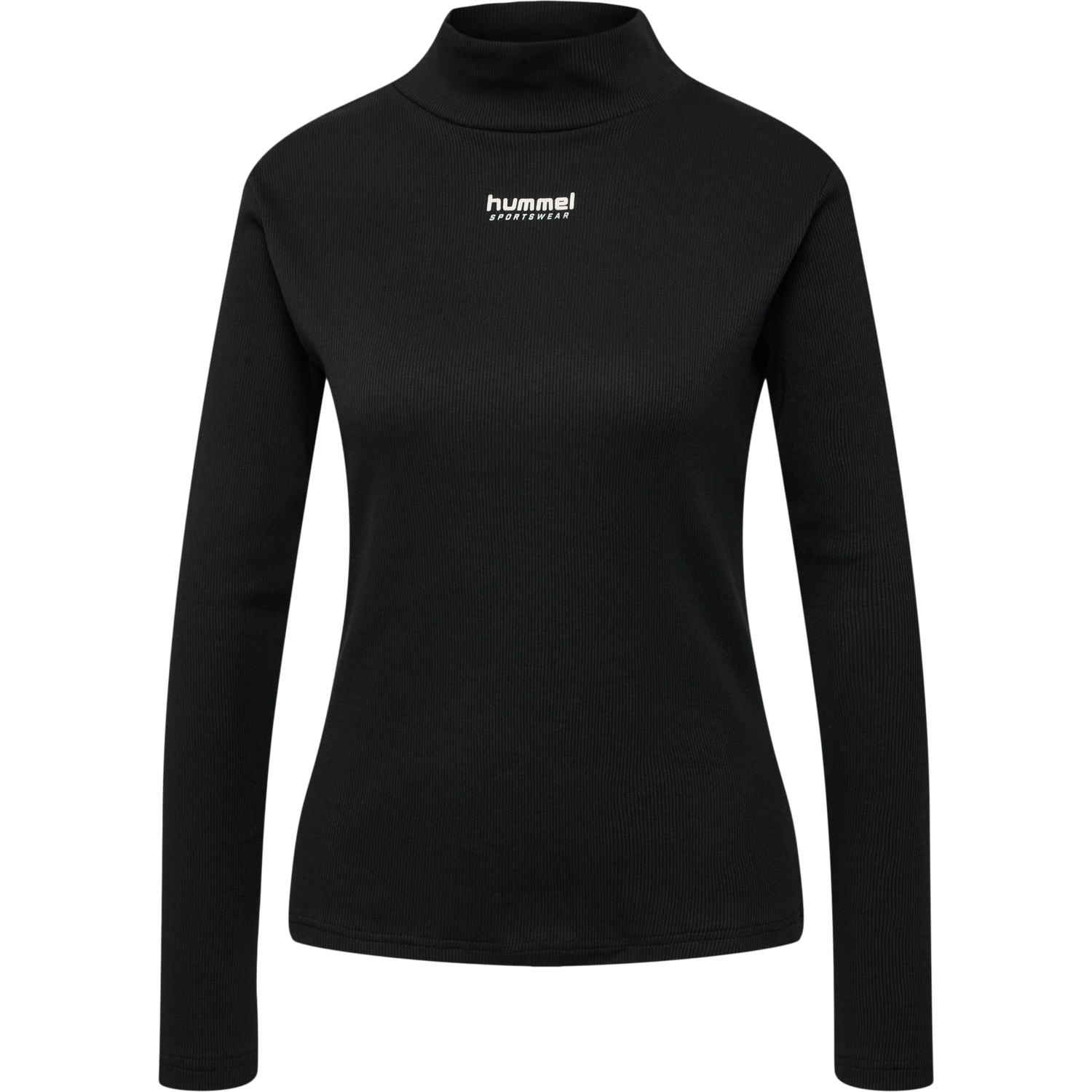 hmlLGC GISA TURTLENECK, BLACK, packshot