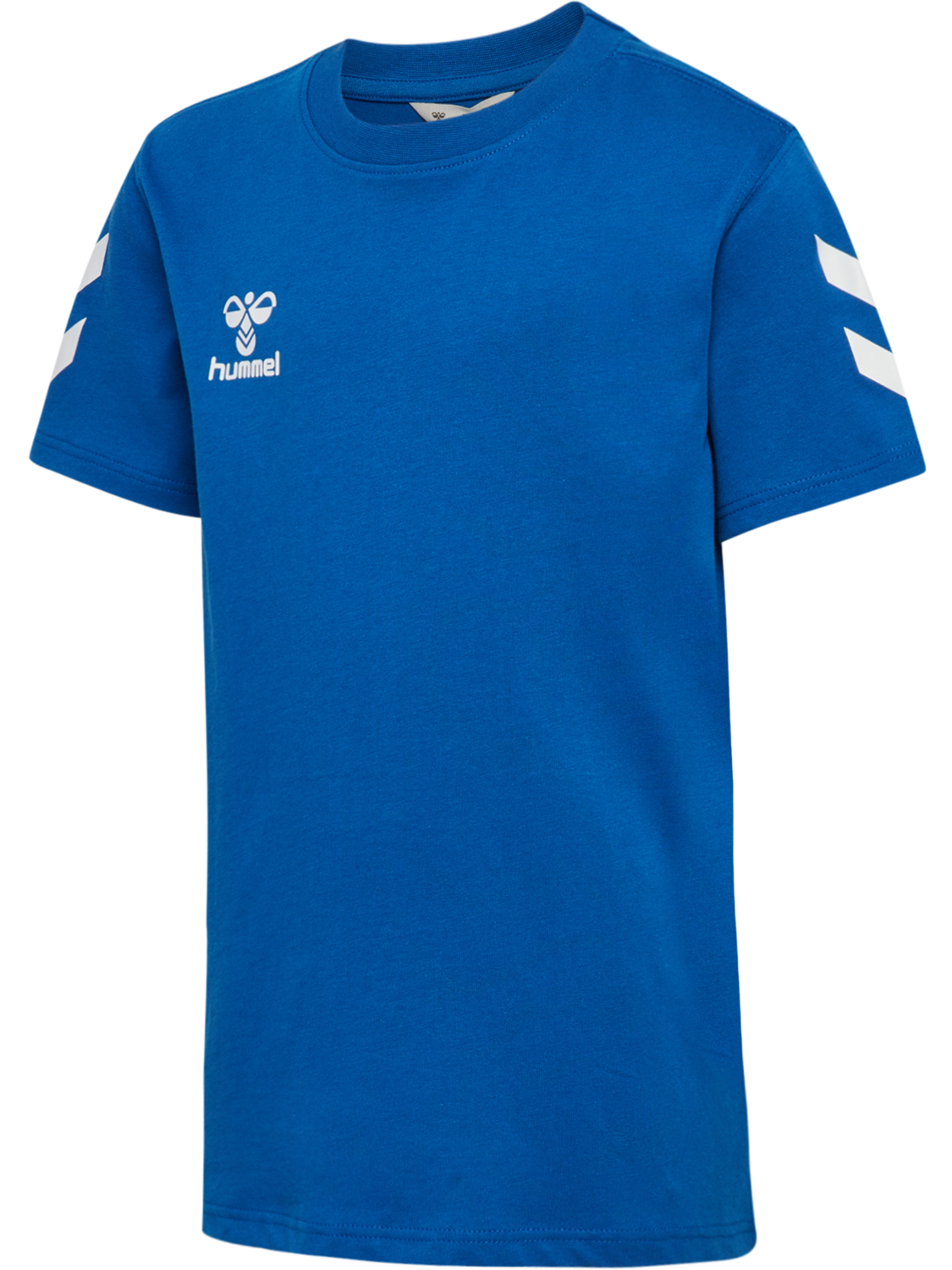 hmlGO 2.0 CHEVRON T-SHIRT S/S KIDS, TRUE BLUE, packshot