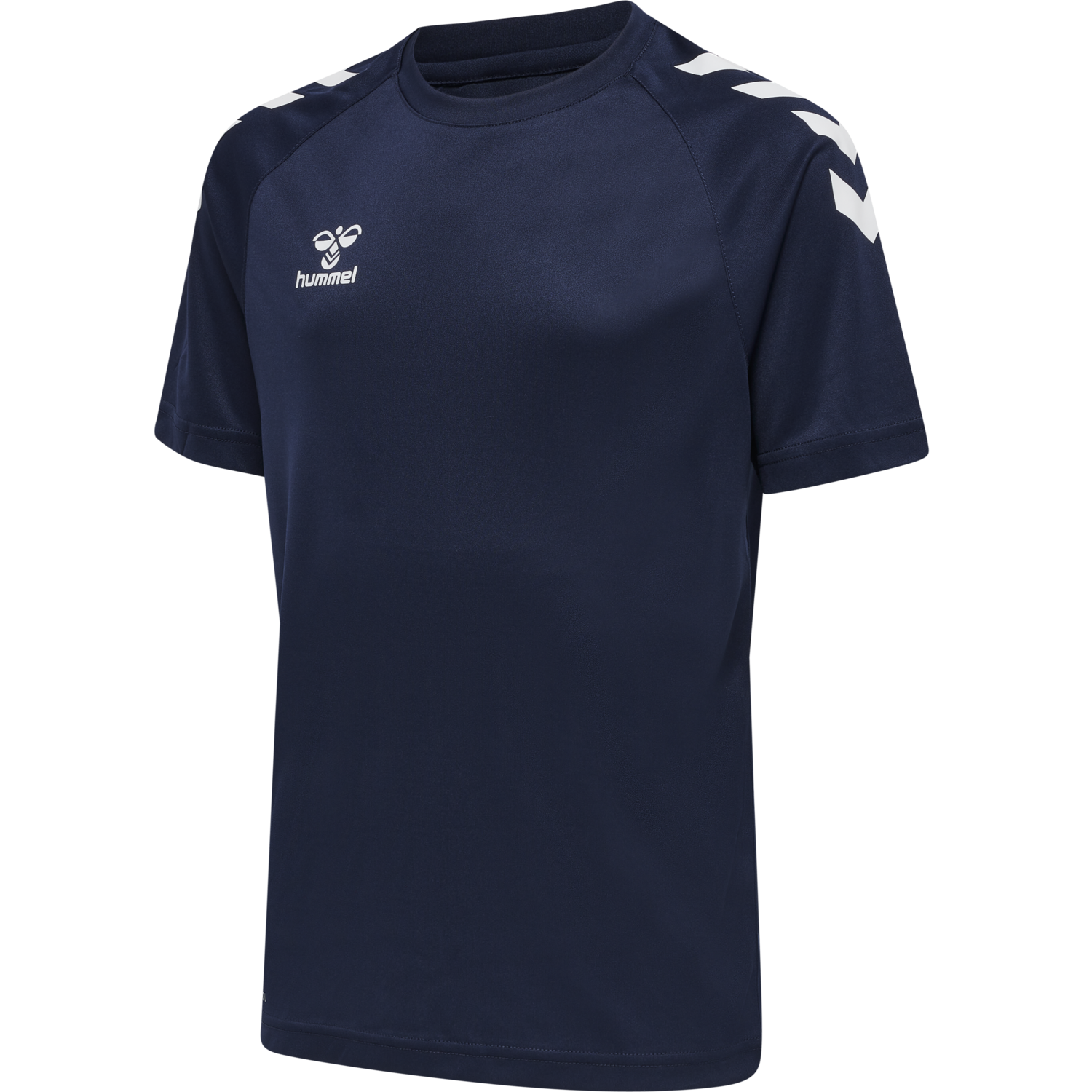 hmlCORE XK CORE POLY TEE S/S KIDS, MARINE, packshot