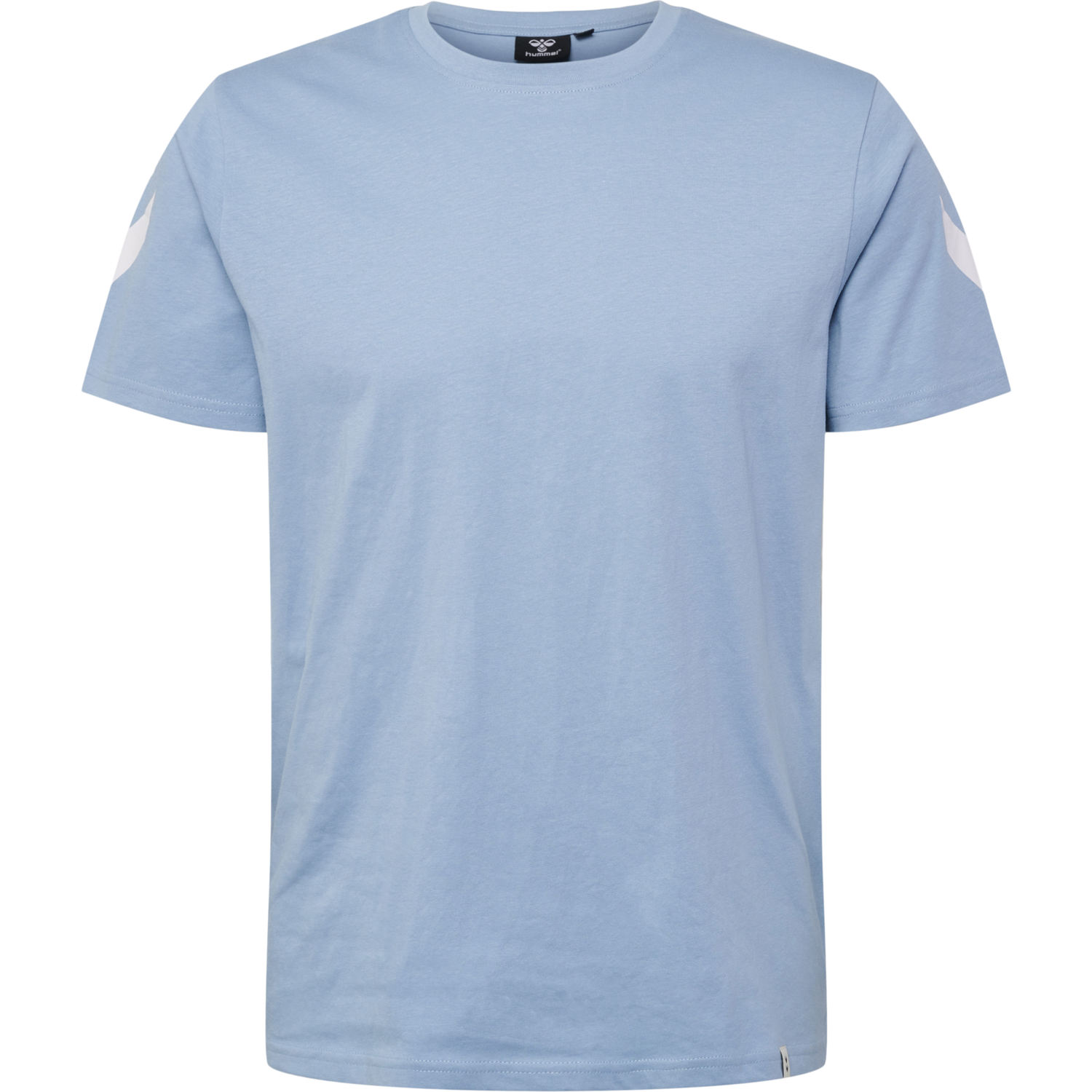 hmlLEGACY CHEVRON T-SHIRT, ASHLEY BLUE, packshot