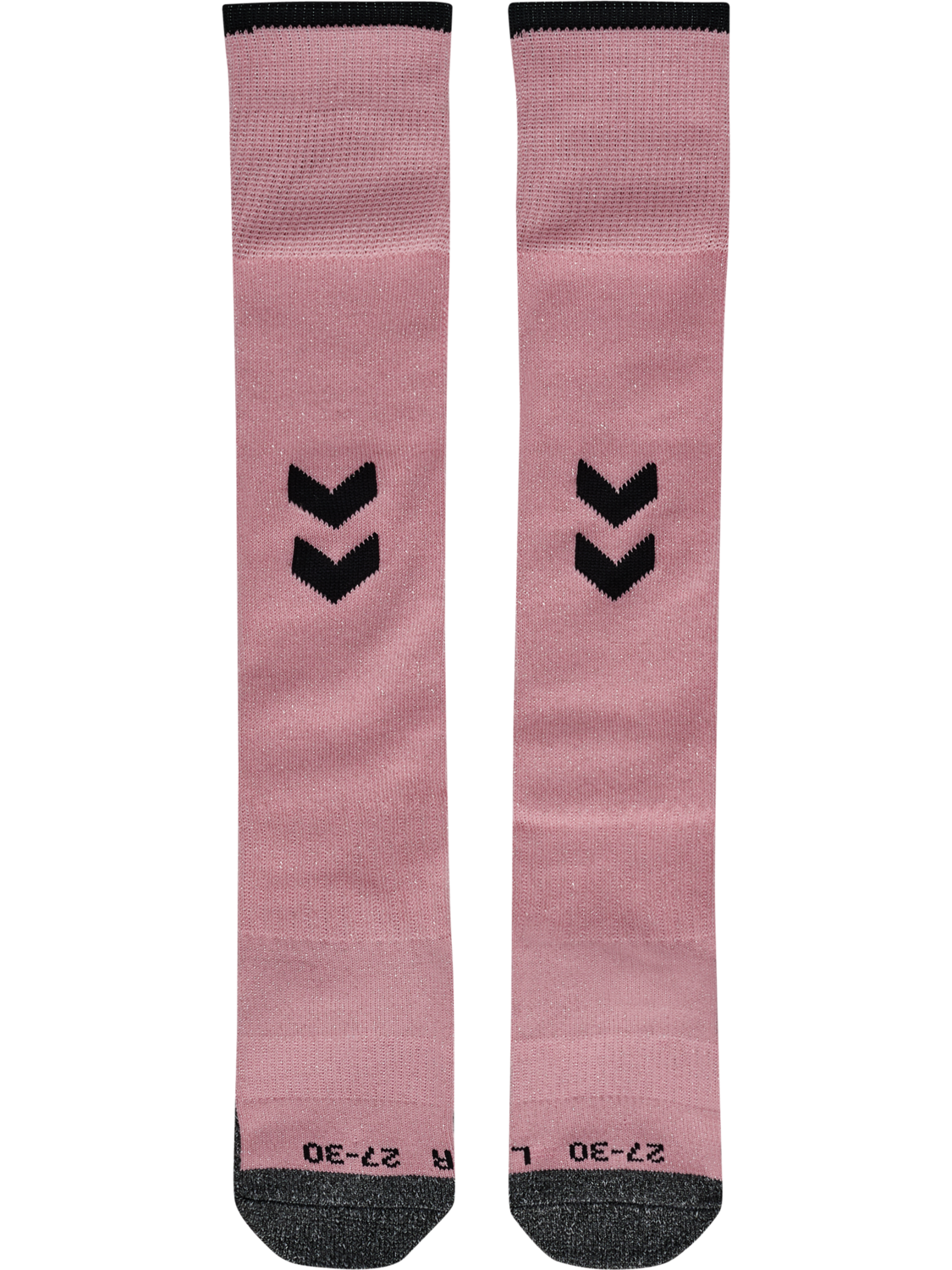hmlJR SHIMMER CORE FOOTBALL SOCKS, PINK NECTAR, packshot