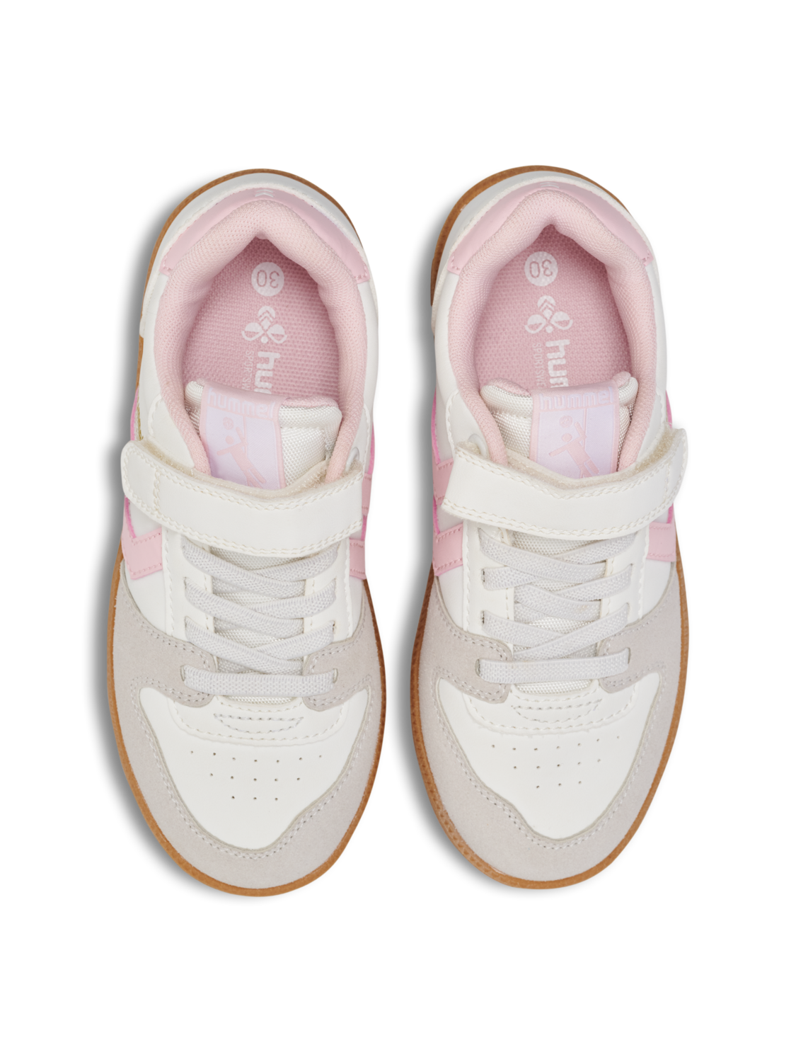 HANDBALL PERFEKT SP JR, WHITE/SOFT PINK, packshot
