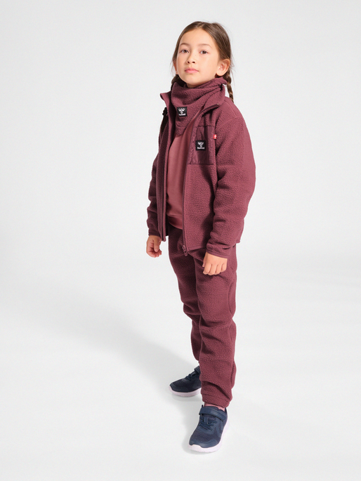 hmlATLAS FLEECE ZIP JACKET, 4085, model