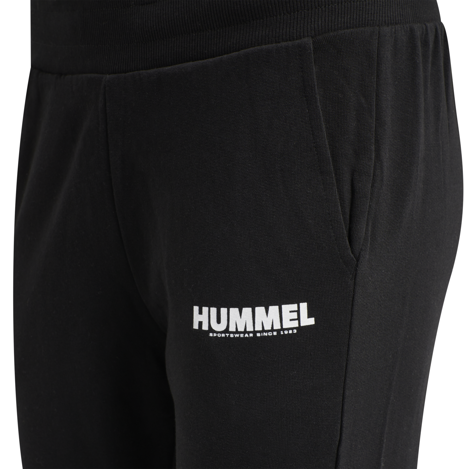 hmlLEGACY WOMAN TAPERED PANTS, BLACK, packshot