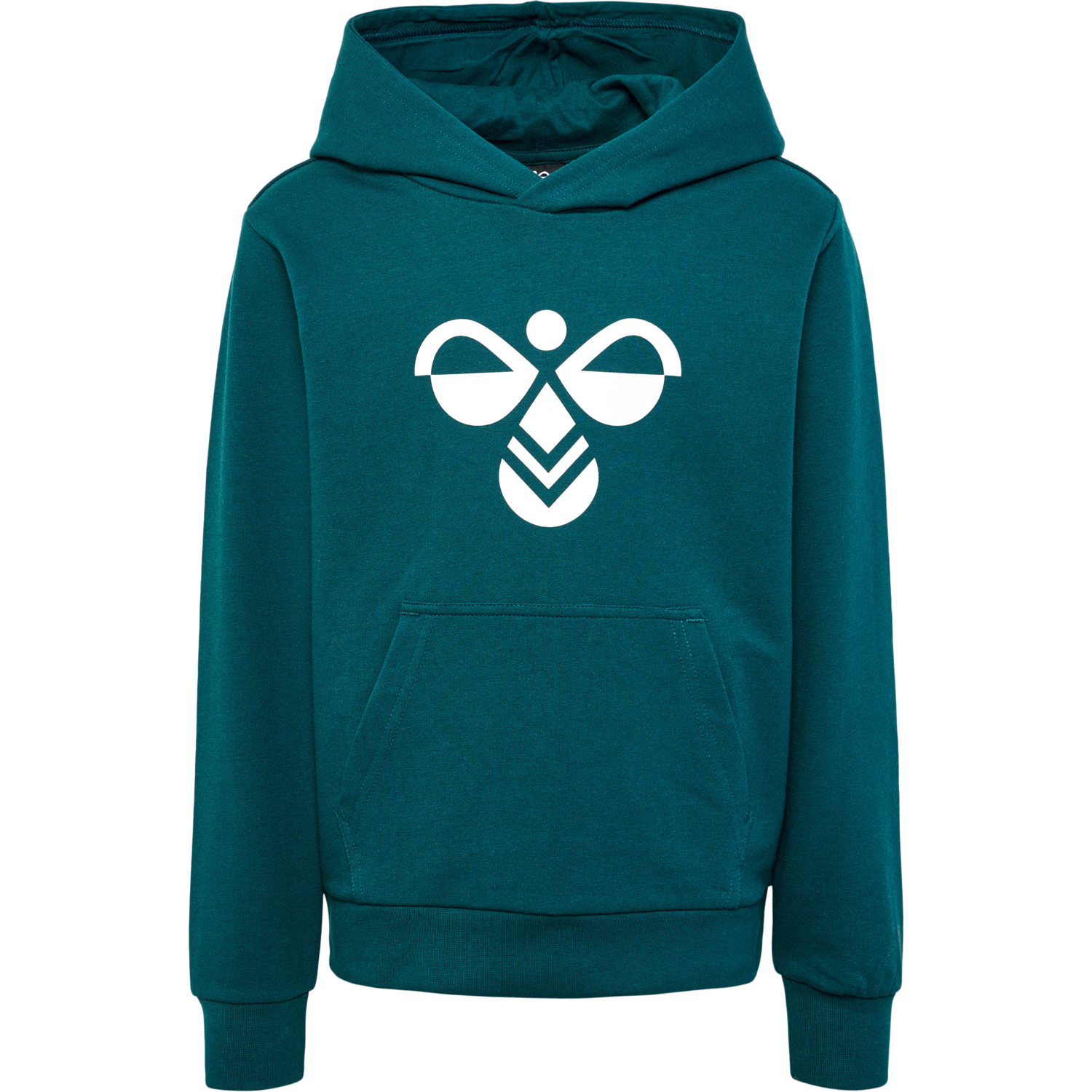 hmlCUATRO HOODIE, DEEP TEAL, packshot