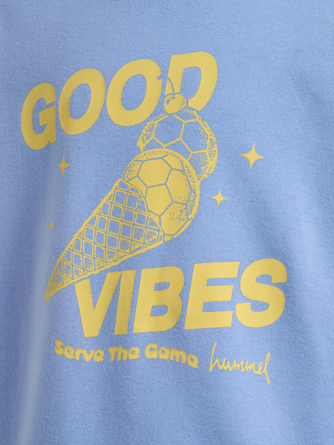 hmlJR GRAPHIC SWEATSHIRT, SERENITY, packshot