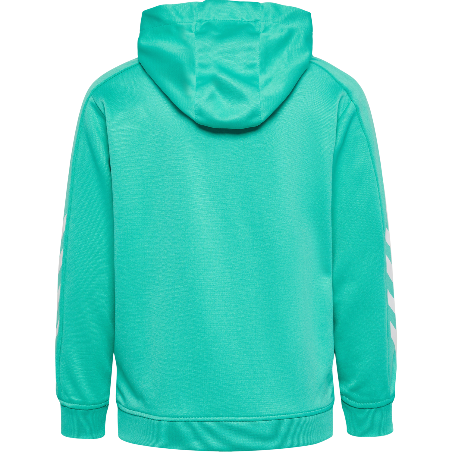 hmlPROMO KIDS POLY HOODIE, ATLANTIS, packshot