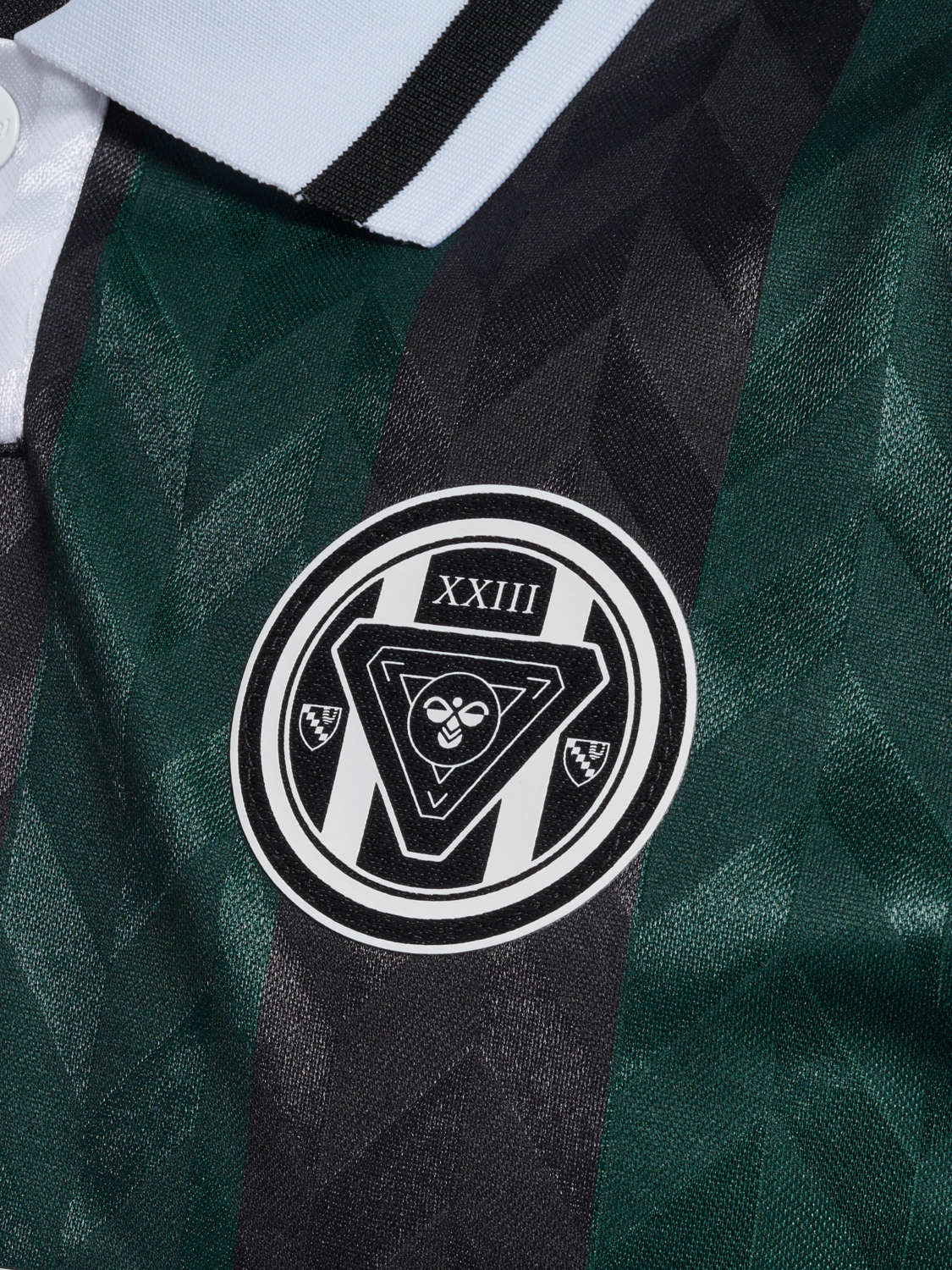 hmlLOOSE FOOTBALL JERSEY S/S, PONDEROSA PINE, packshot