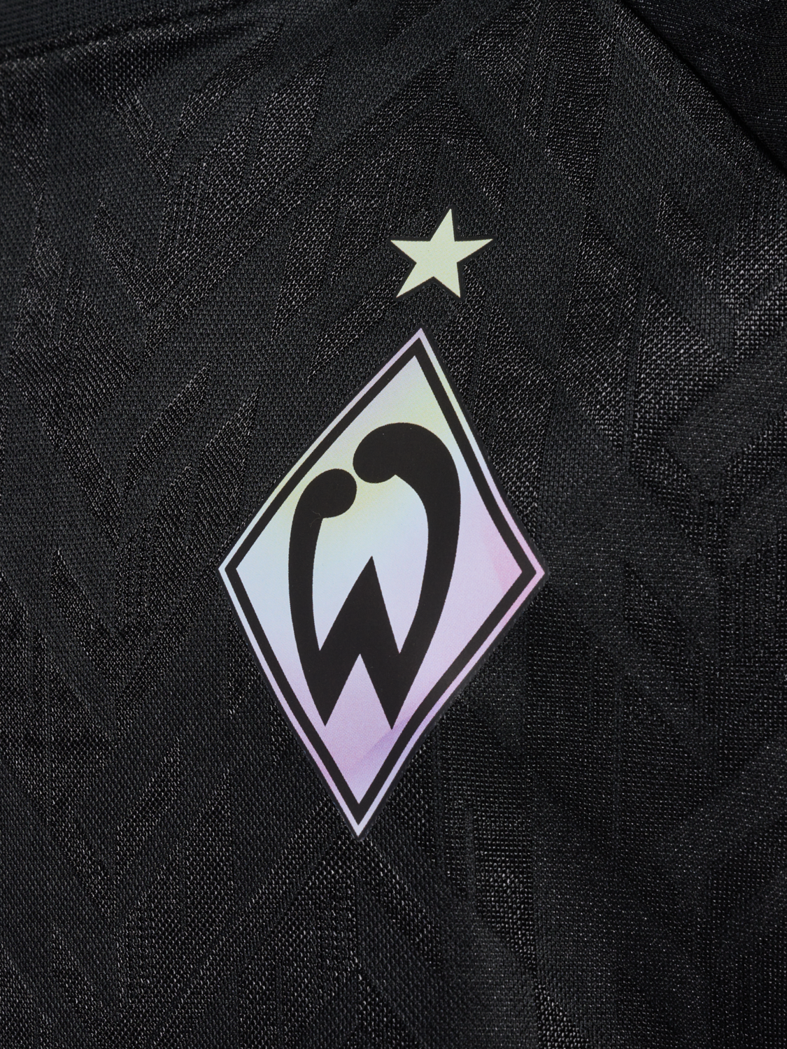 WER 24/25 3RD JERSEY S/S KIDS, BLACK, packshot