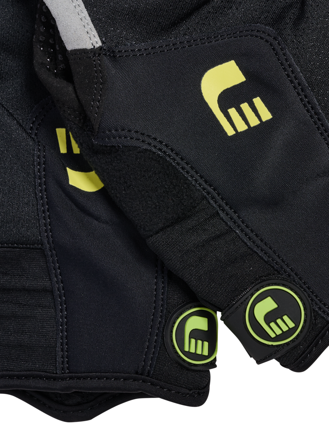 BIKE GRIP GLOVES, BLACK/FIESTA_CAZOO, packshot