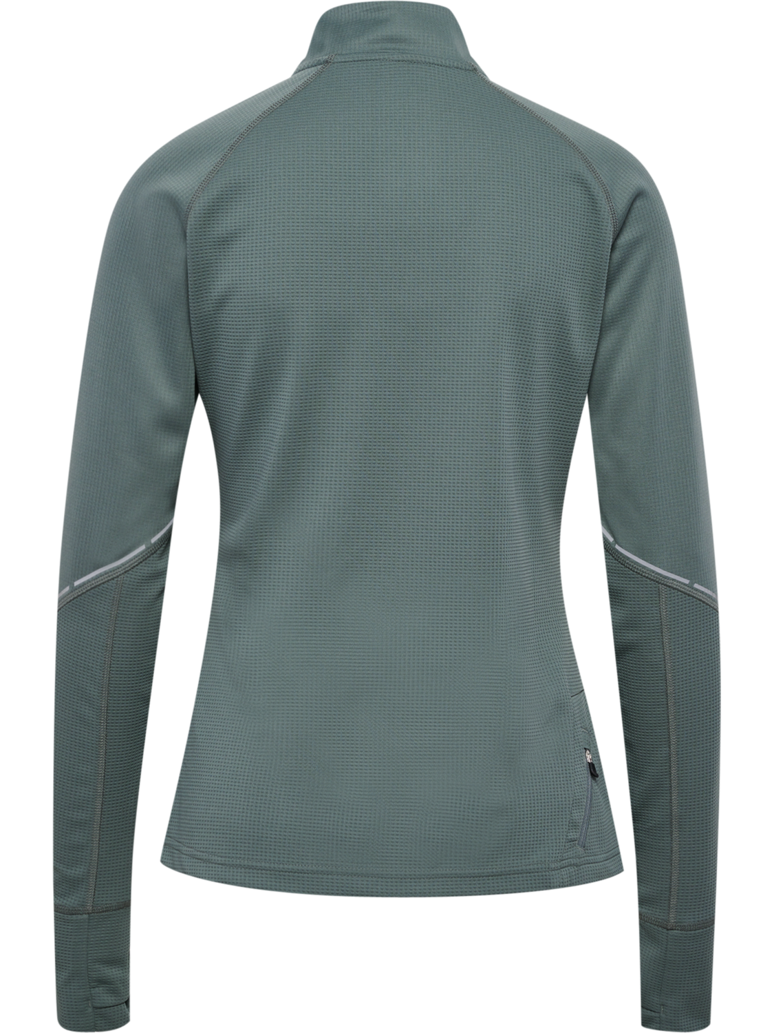 nwlPOWER HALF ZIP MIDLAYER W, BALSAM GREEN, packshot