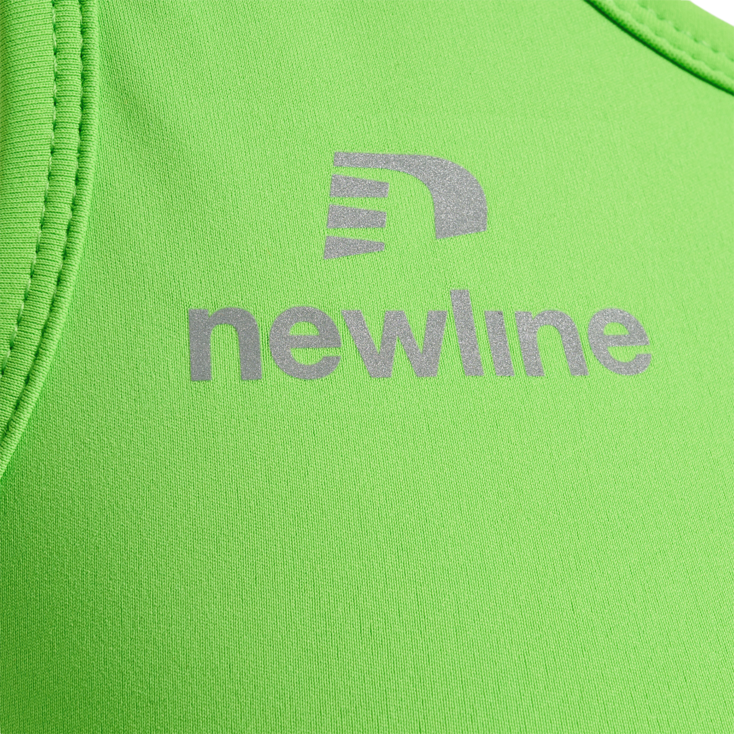 WOMEN'S ATHLETIC TOP, GREEN FLASH, packshot