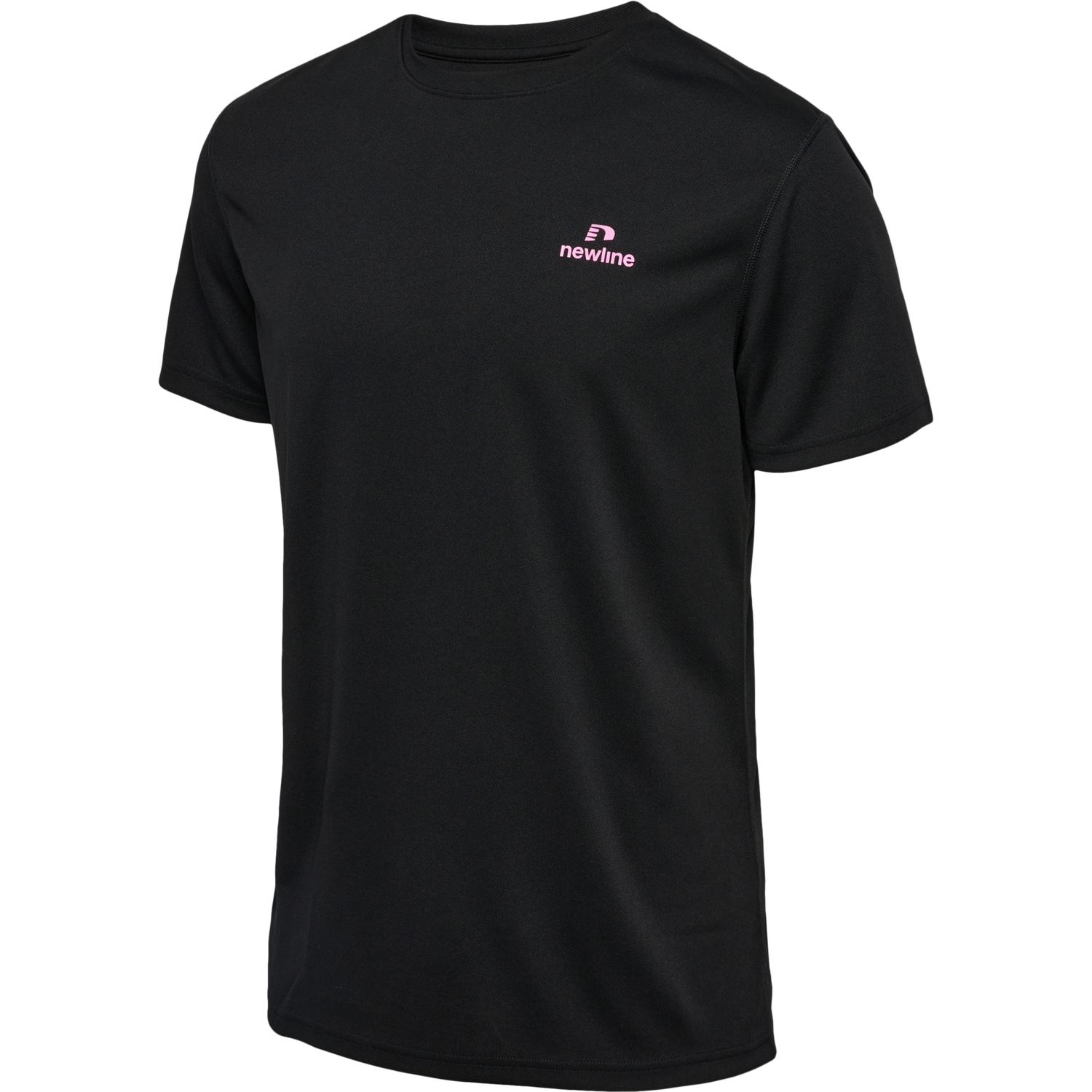 nwlSB S/S RUNNING TEE, BLACK, packshot