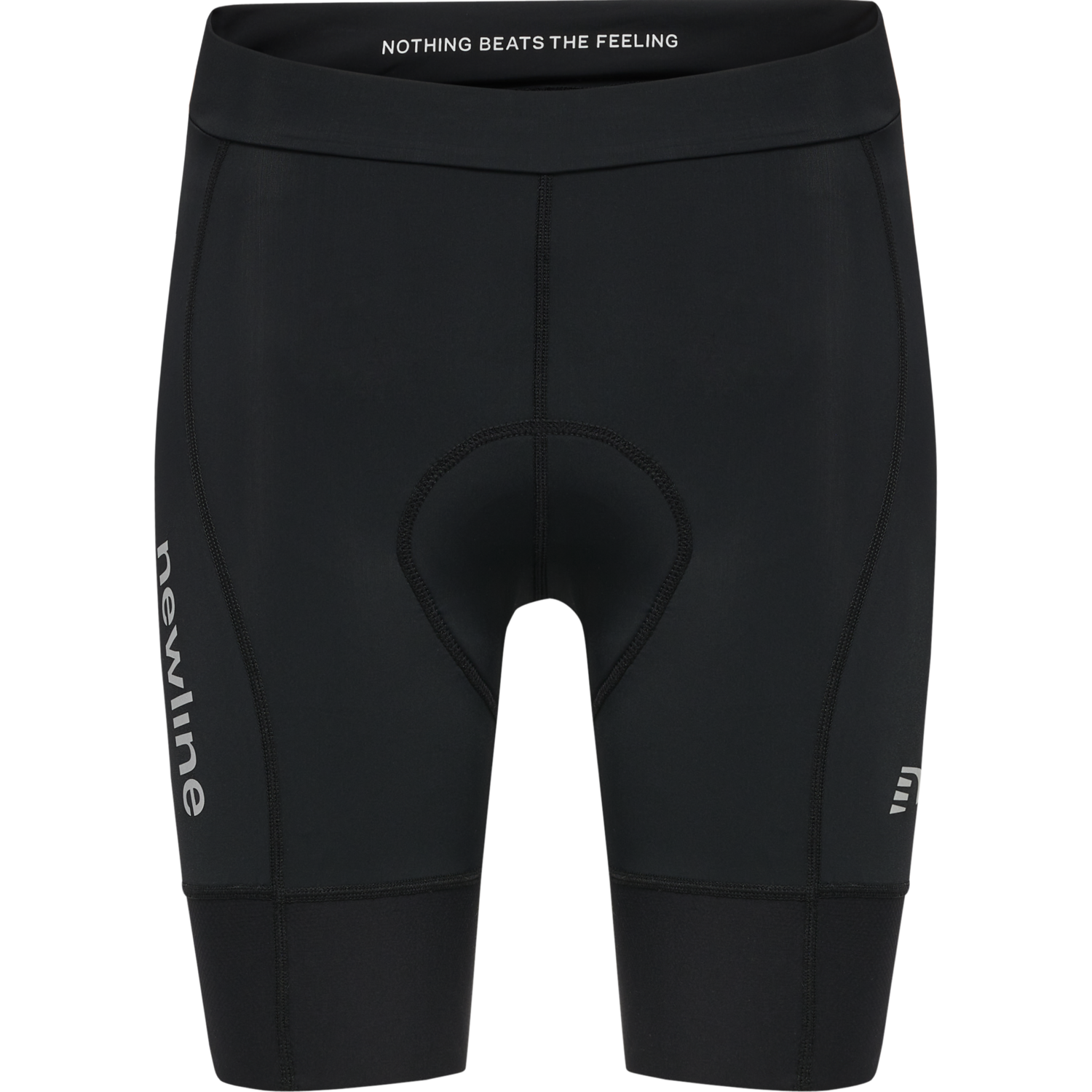 WOMENS CORE BIKE PANEL SHORTS, BLACK, packshot