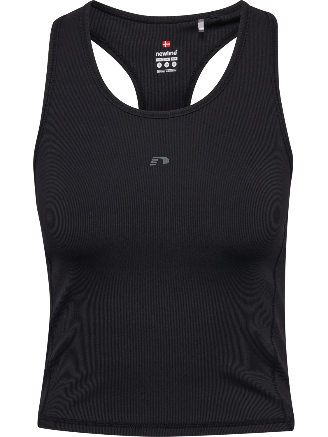 nwlECLIPSE RIB TOP, BLACK, packshot