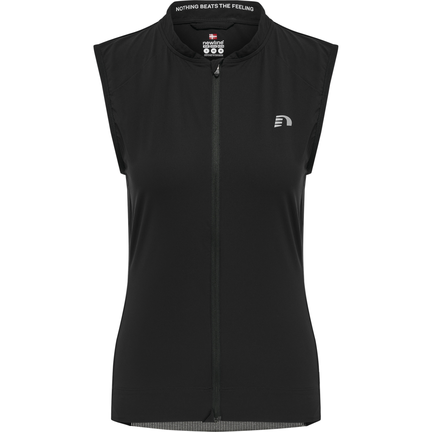 WOMENS CORE BIKE GILET, BLACK, packshot
