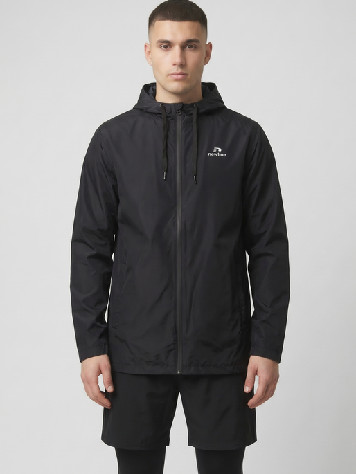 nwlLEA PERFORMANCE JACKET MEN, BLACK, model