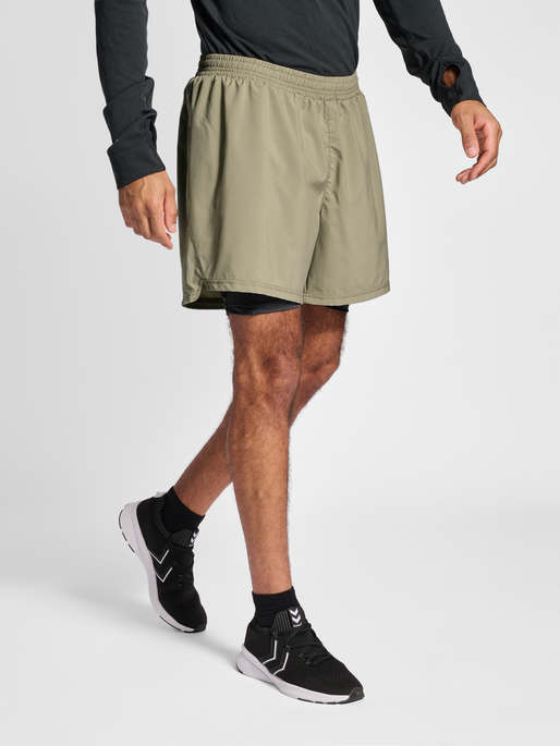 MEN 2-IN-1 RUNNING SHORTS, 8204, model