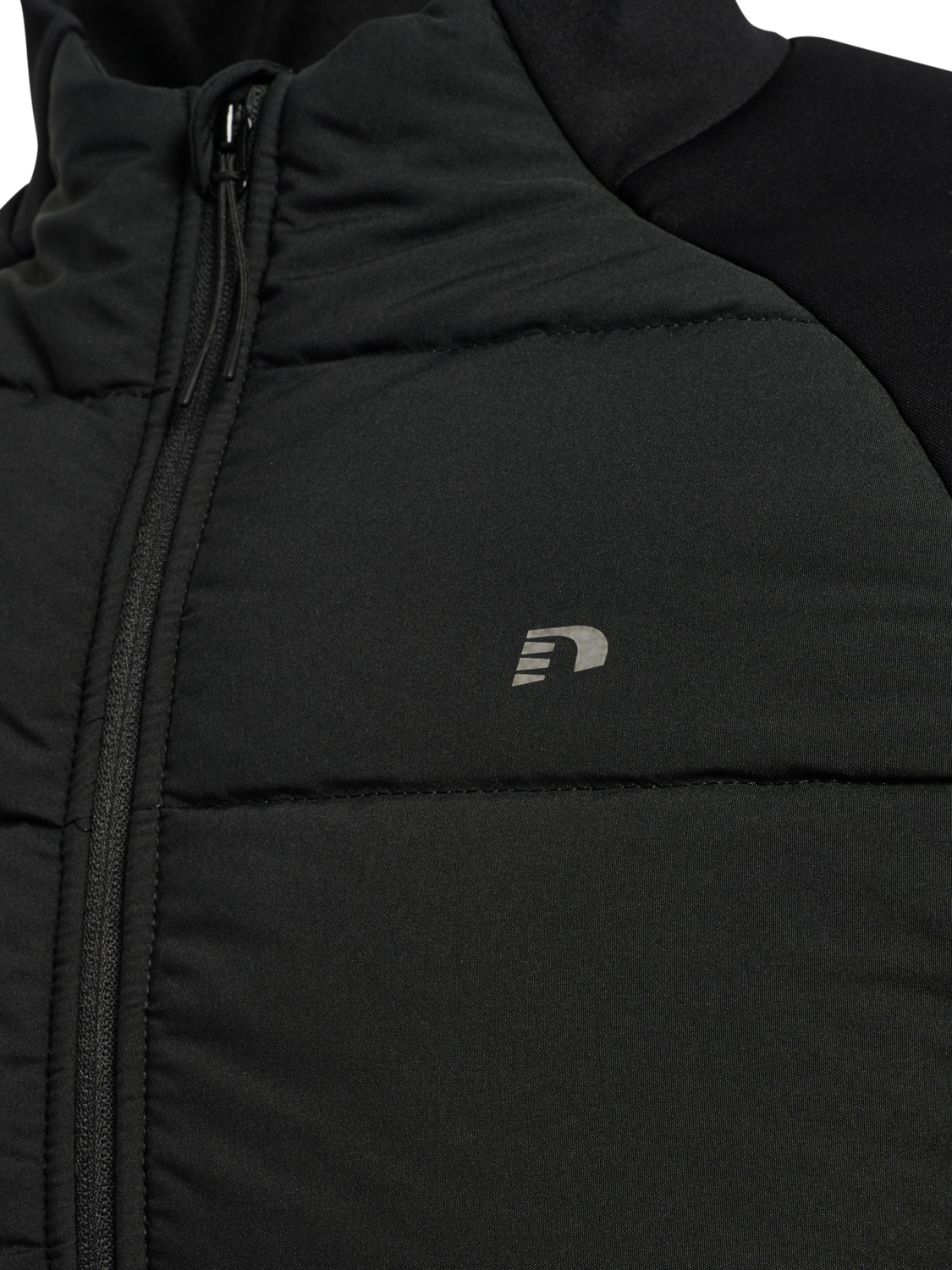 nwlQUILTED JACKET, BLACK, packshot