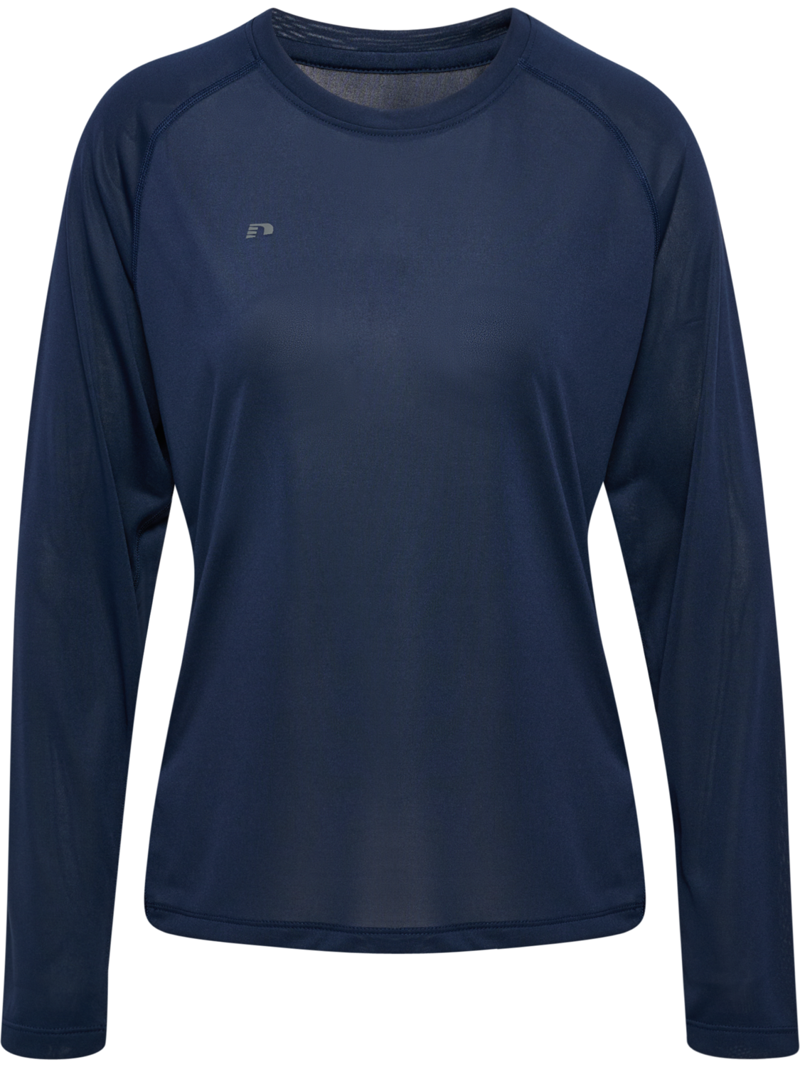 nwlBEAT W T-SHIRT L/S, BLACK IRIS, packshot