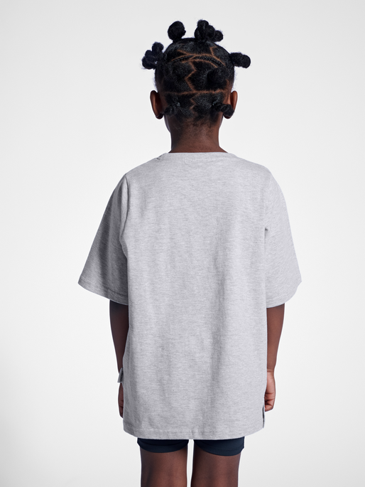 stsOCEAN T-SHIRT S/S, GREY MELANGE, model
