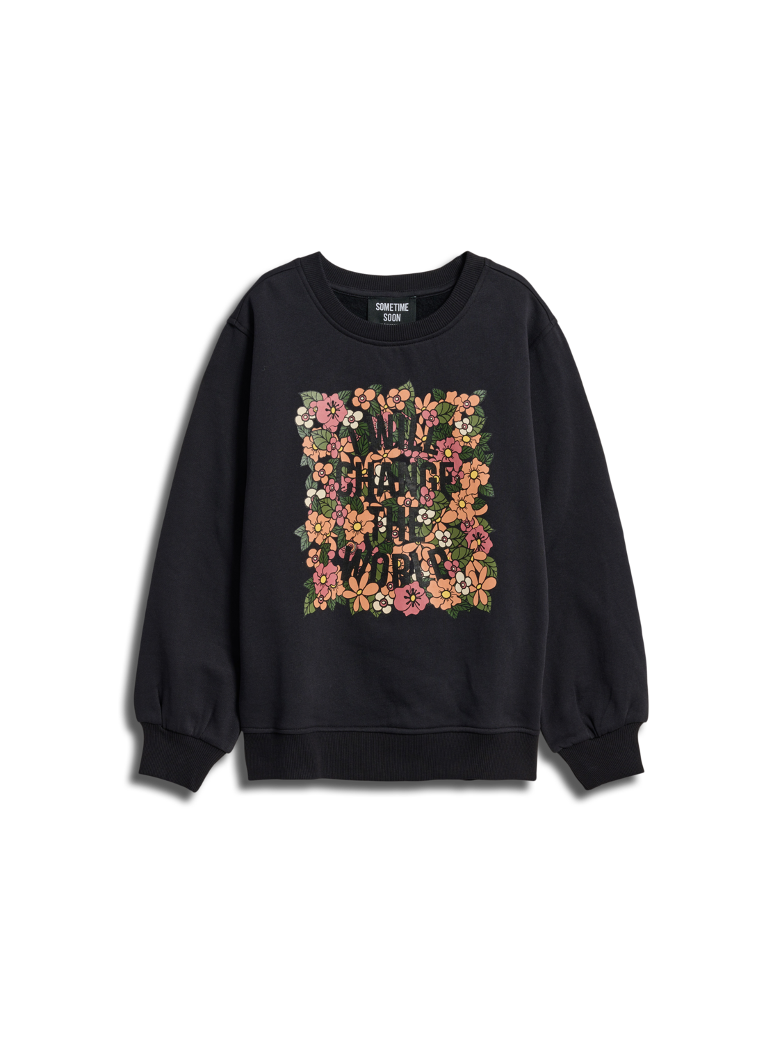 stsKATHY SWEATSHIRT, BLACK, packshot