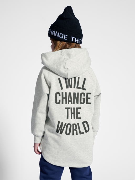 stmMONTERY HOODIE, GREY MELANGE, model